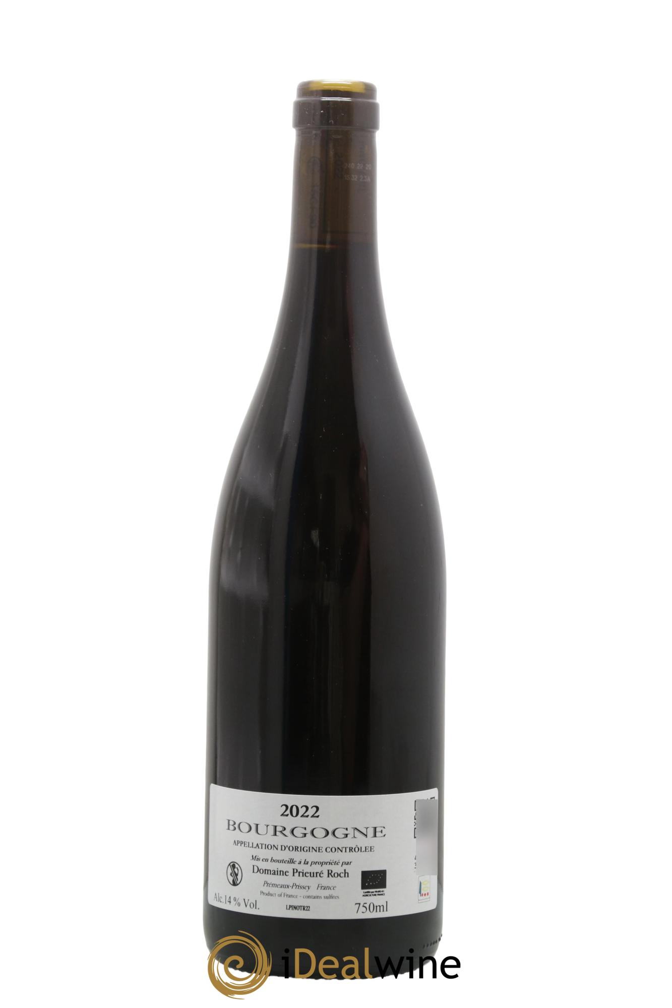 Bourgogne Pinoterie Prieuré Roch 2022 - Lot de 1 bouteille - 1