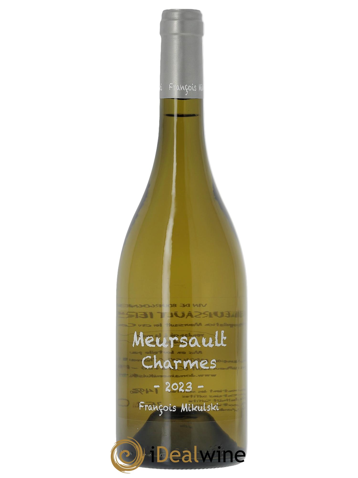 Meursault 1er Cru Charmes François Mikulski 2023 - Lotto di 1 bottiglia - 0
