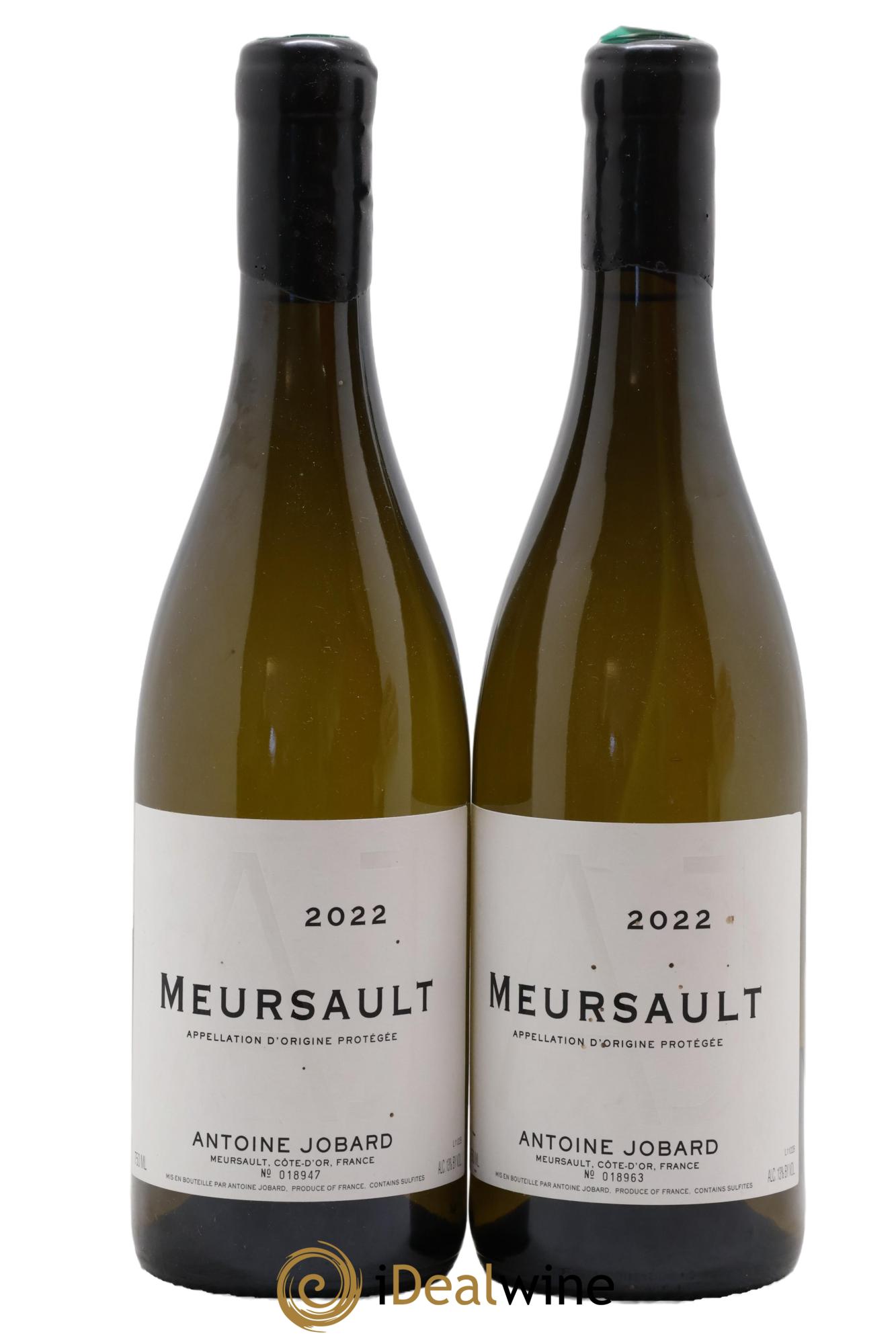 Meursault François Jobard 2022 - Posten von 2 Flaschen - 0
