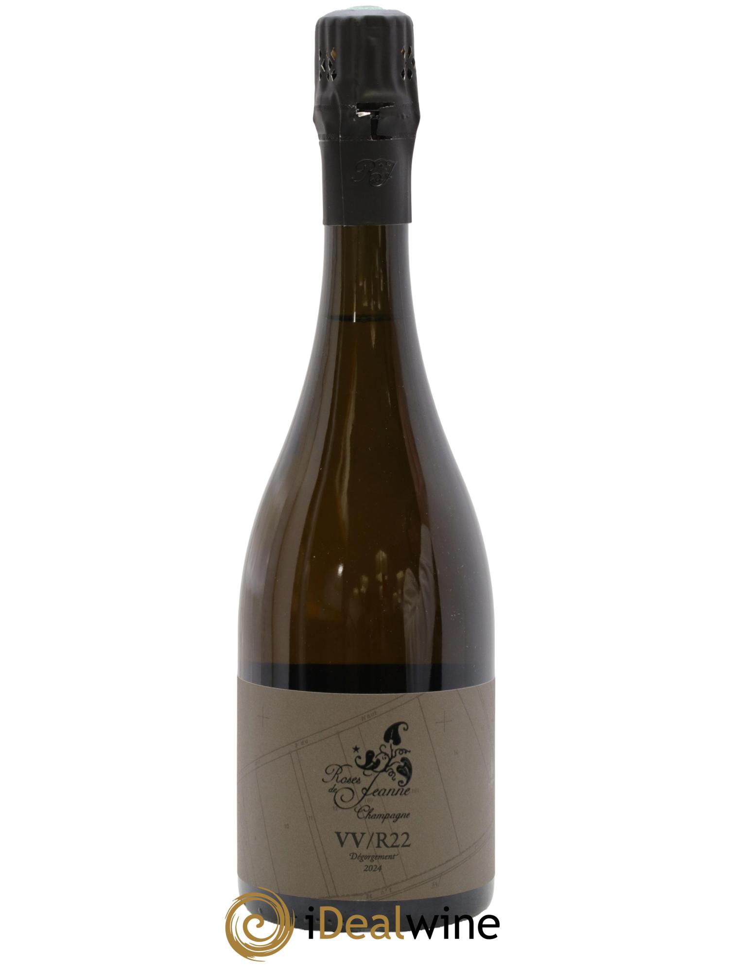 Roses de Jeanne Côte de Val Vilaine Blanc de Noirs Cédric Bouchard 2022 - Posten von 1 Flasche - 0