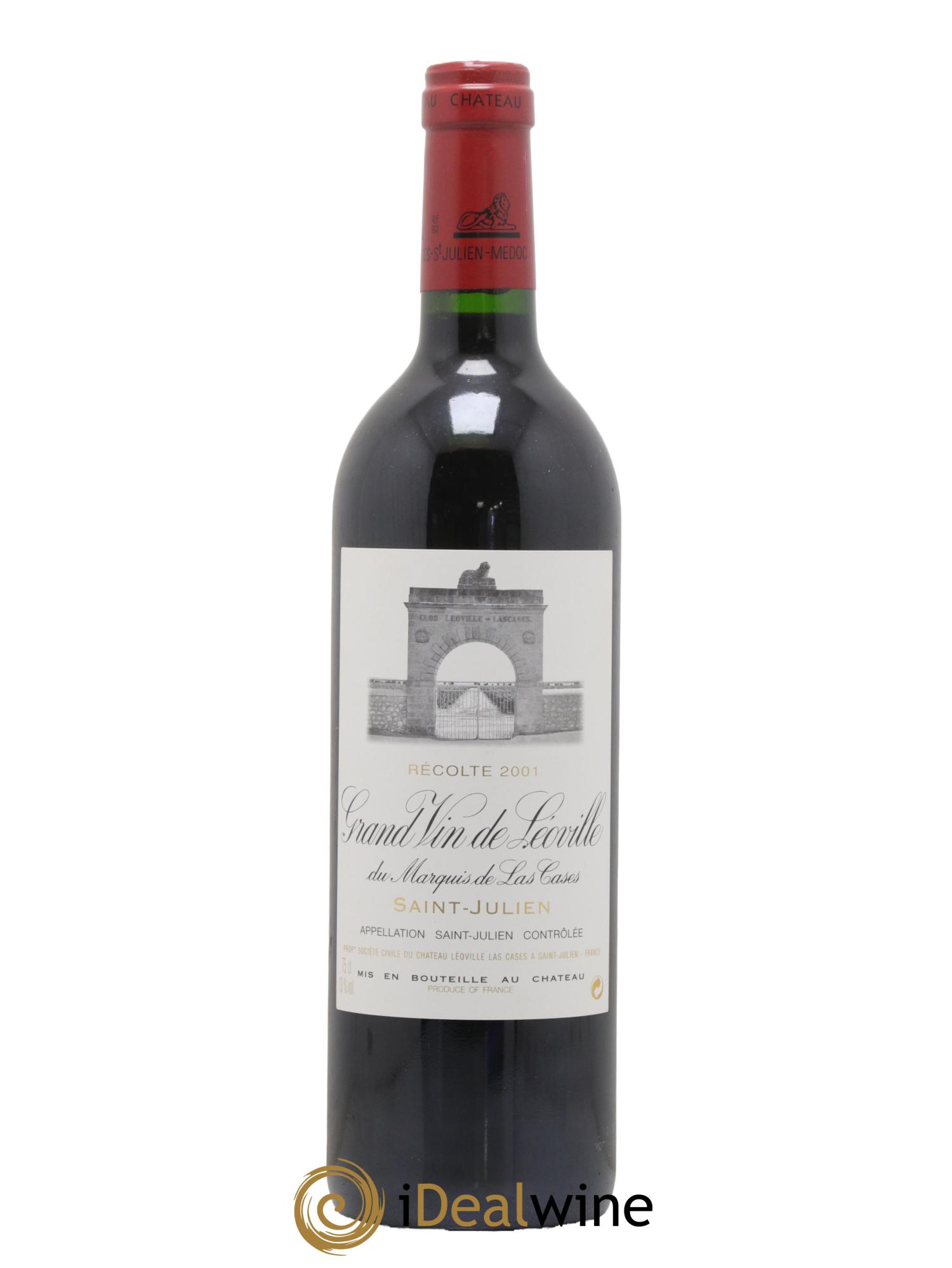 Château Léoville Las Cases 2ème Grand Cru Classé 2001 - Lot de 1 bouteille - 0