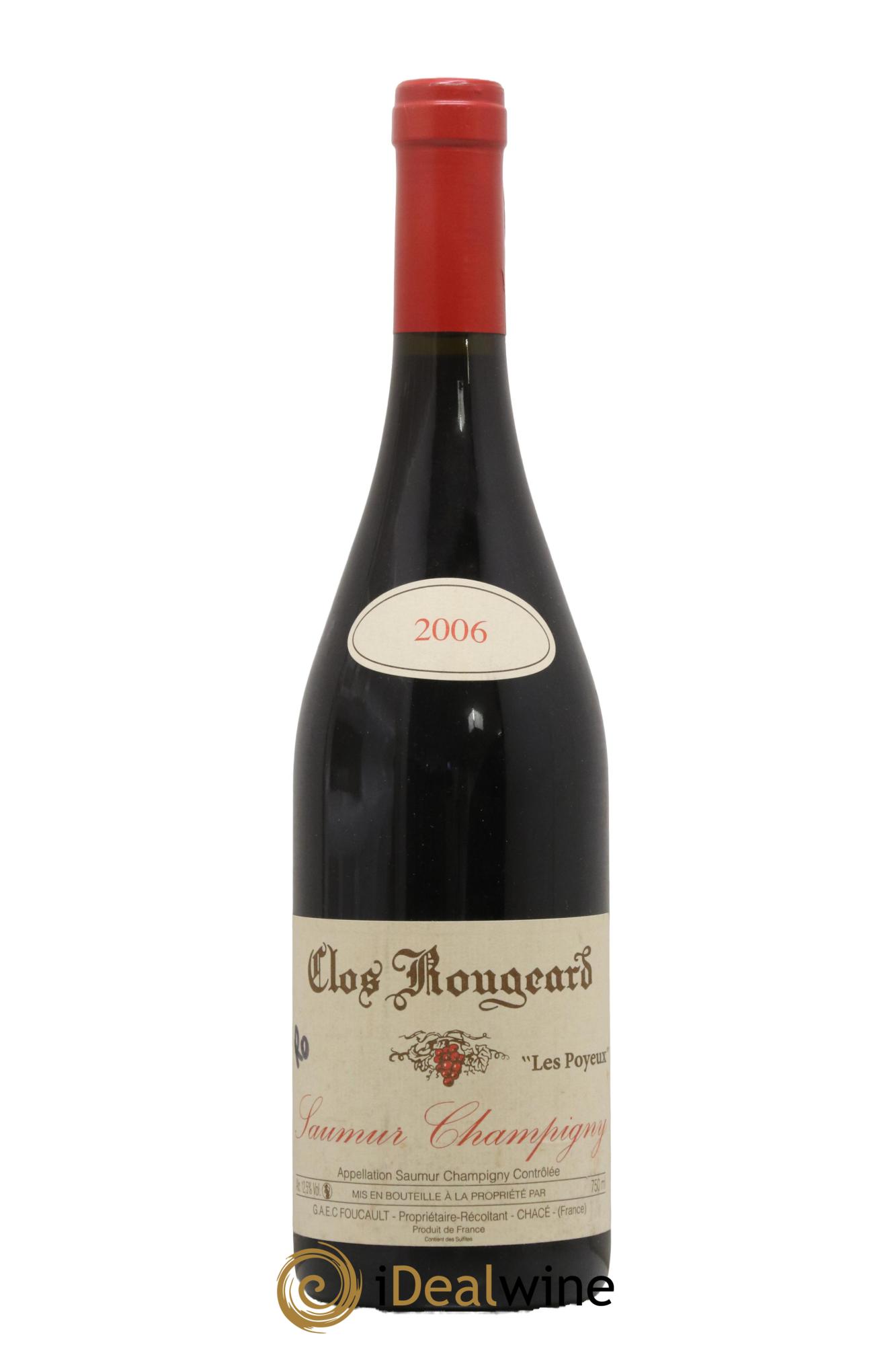 Saumur-Champigny Les Poyeux Clos Rougeard 2006 - Lot of 1 bottle - 0