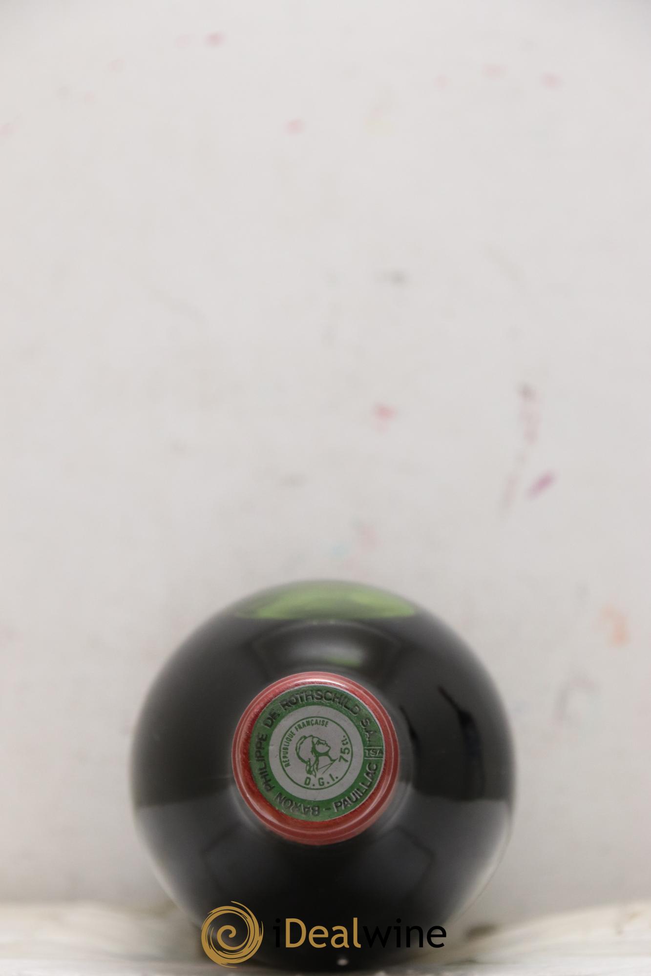 Château Mouton Rothschild 1er Grand Cru Classé 1982 - Lot de 2 bouteilles - 1