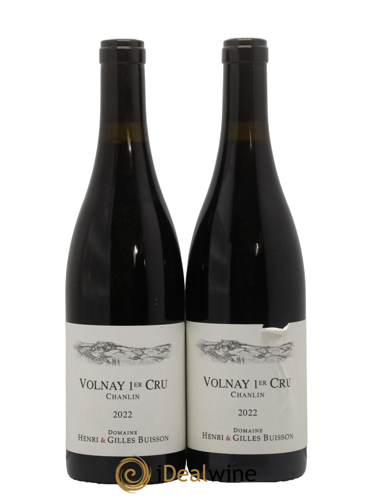 Volnay 1er Cru Chanlin Domaine Henri et Gilles Buisson 2022 - Lot de 2 bouteilles - 0