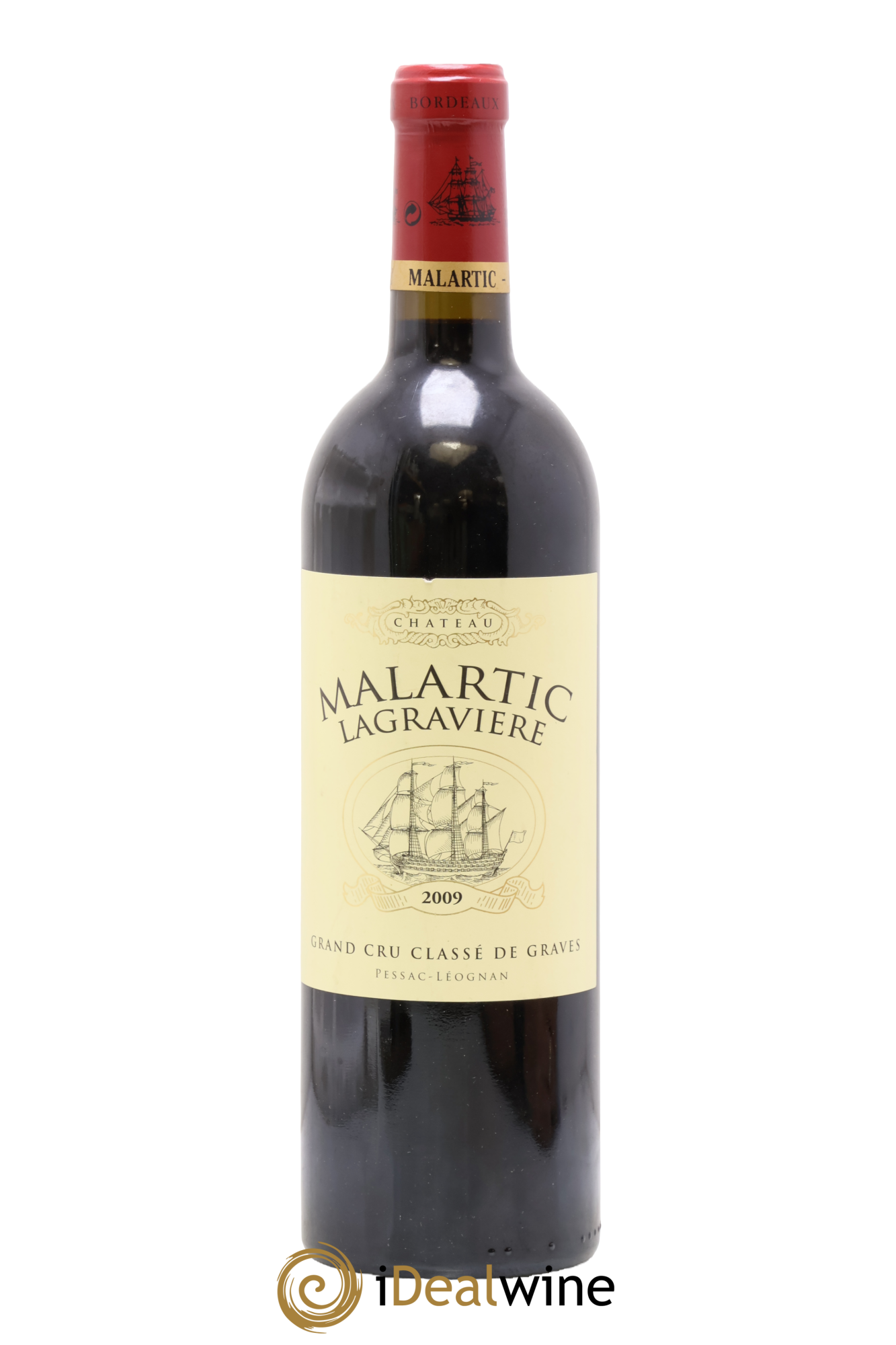 Château Malartic-Lagravière Cru Classé de Graves 2009 - Lotto di 1 bottiglia - 0