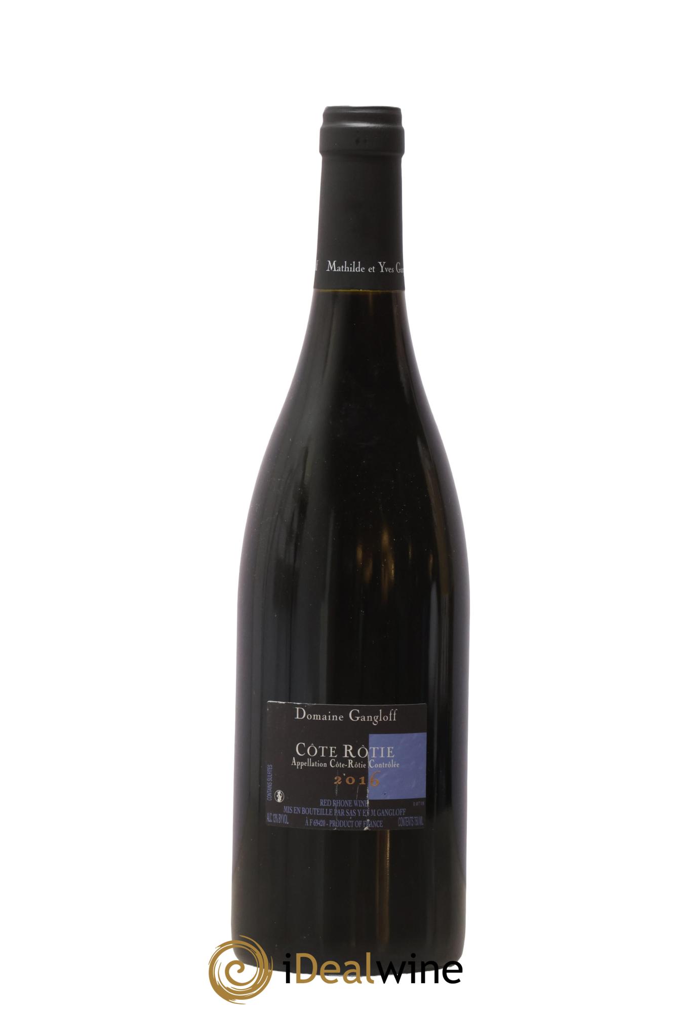 Côte-Rôtie La Barbarine Gangloff (Domaine) 2016 - Lot of 1 bottle - 1