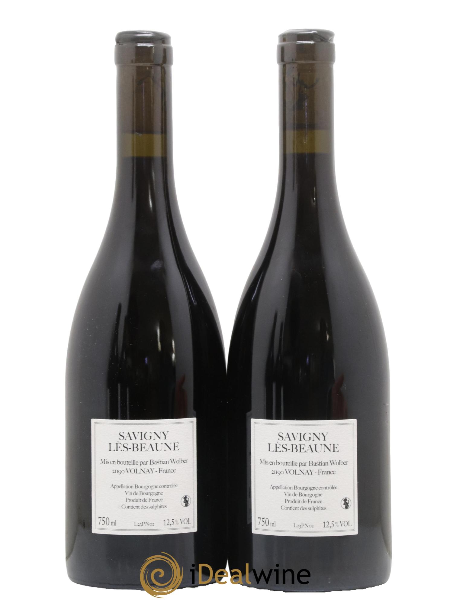 Savigny-lès-Beaune Laisse Tomber Bastien Wolber 2023 - Lot de 2 bouteilles - 1