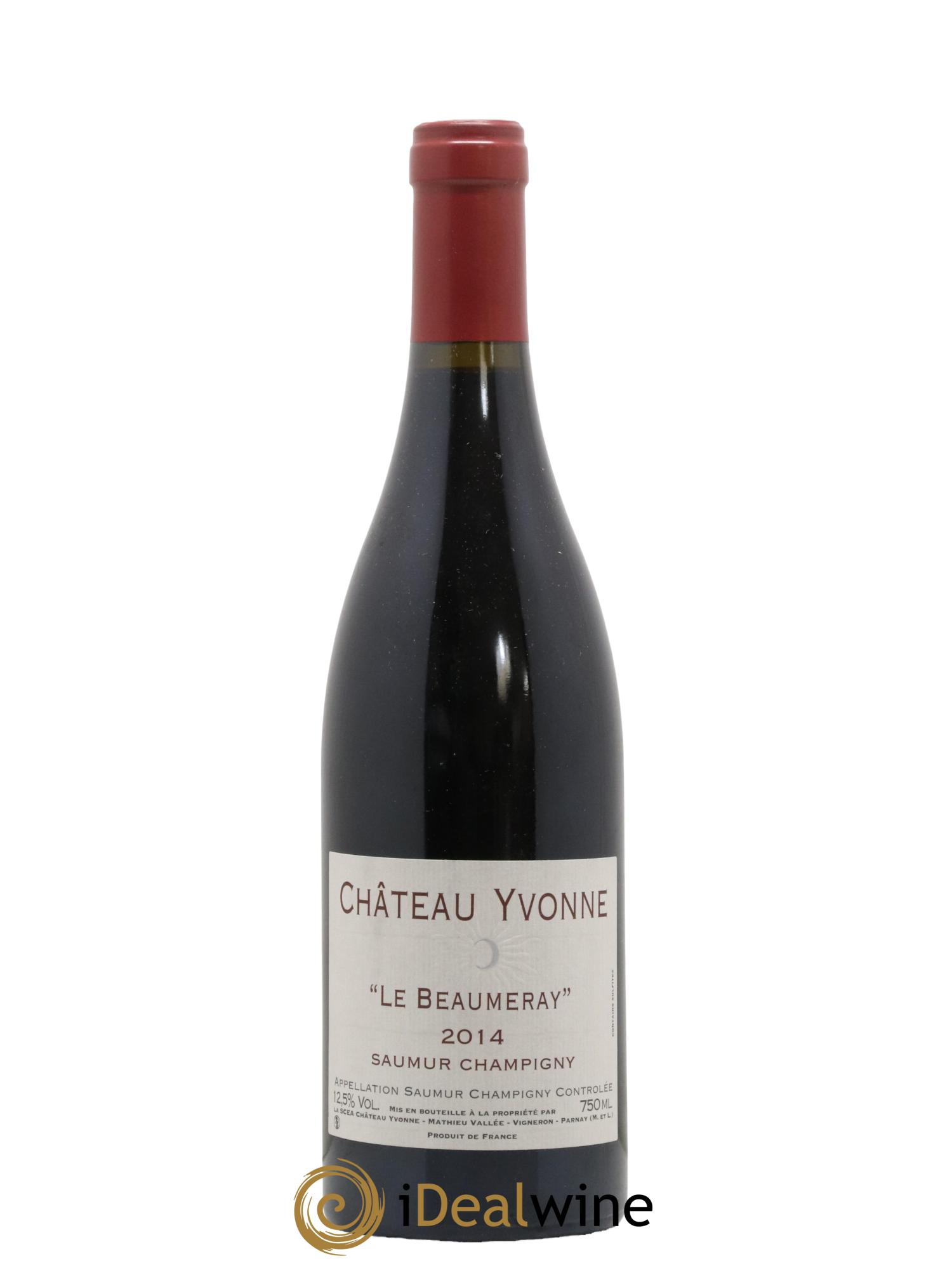 Saumur-Champigny Le Beaumeray Château Yvonne 2014 - Lot de 1 bouteille - 0