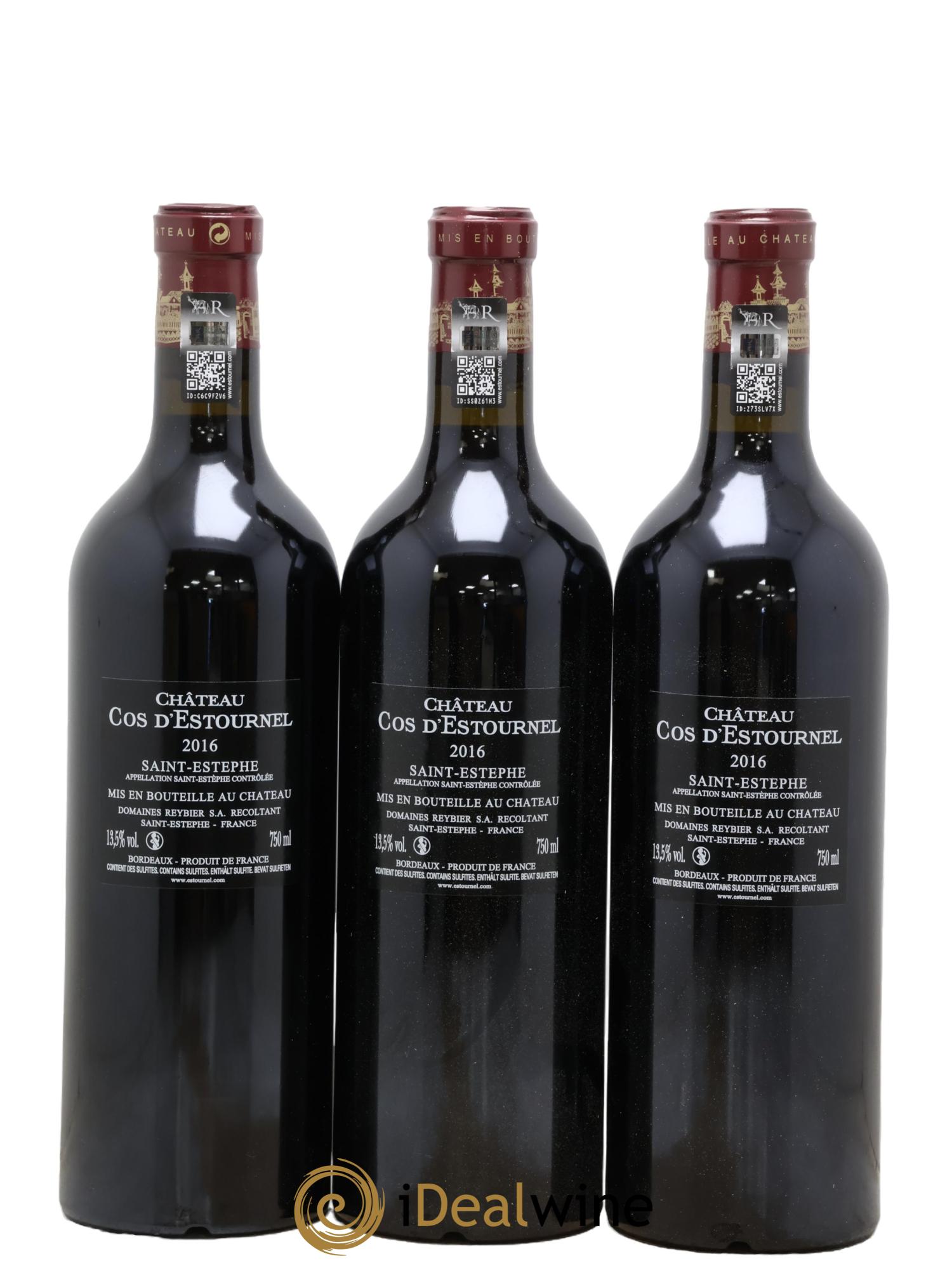 Cos d'Estournel 2ème Grand Cru Classé 2016 - Lot de 6 bouteilles - 4