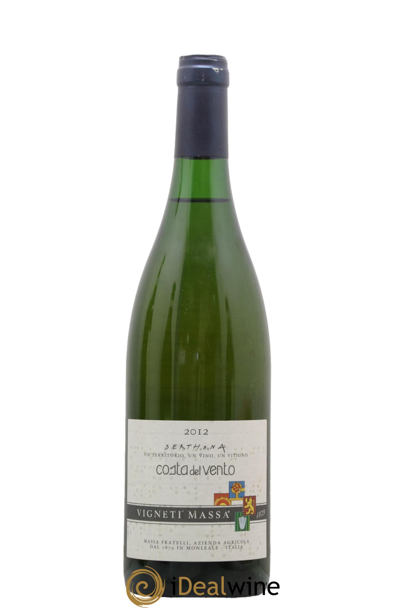 Italie Derthona Costa del Vento Timorasso Vigneti Massa 2012 - Posten von 1 Flasche - 0