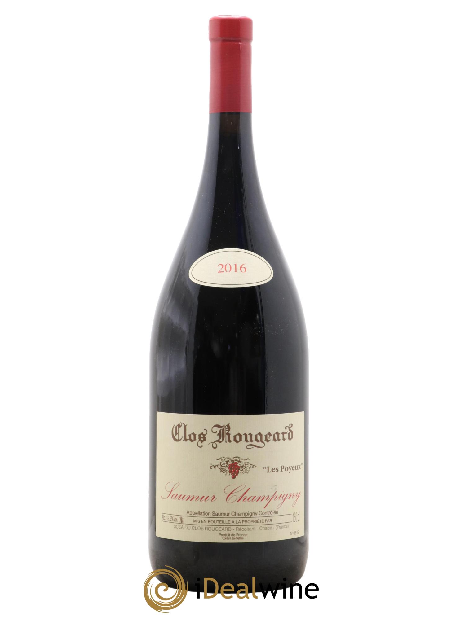 Saumur-Champigny Les Poyeux Clos Rougeard 2016 - Lot de 1 magnum - 0