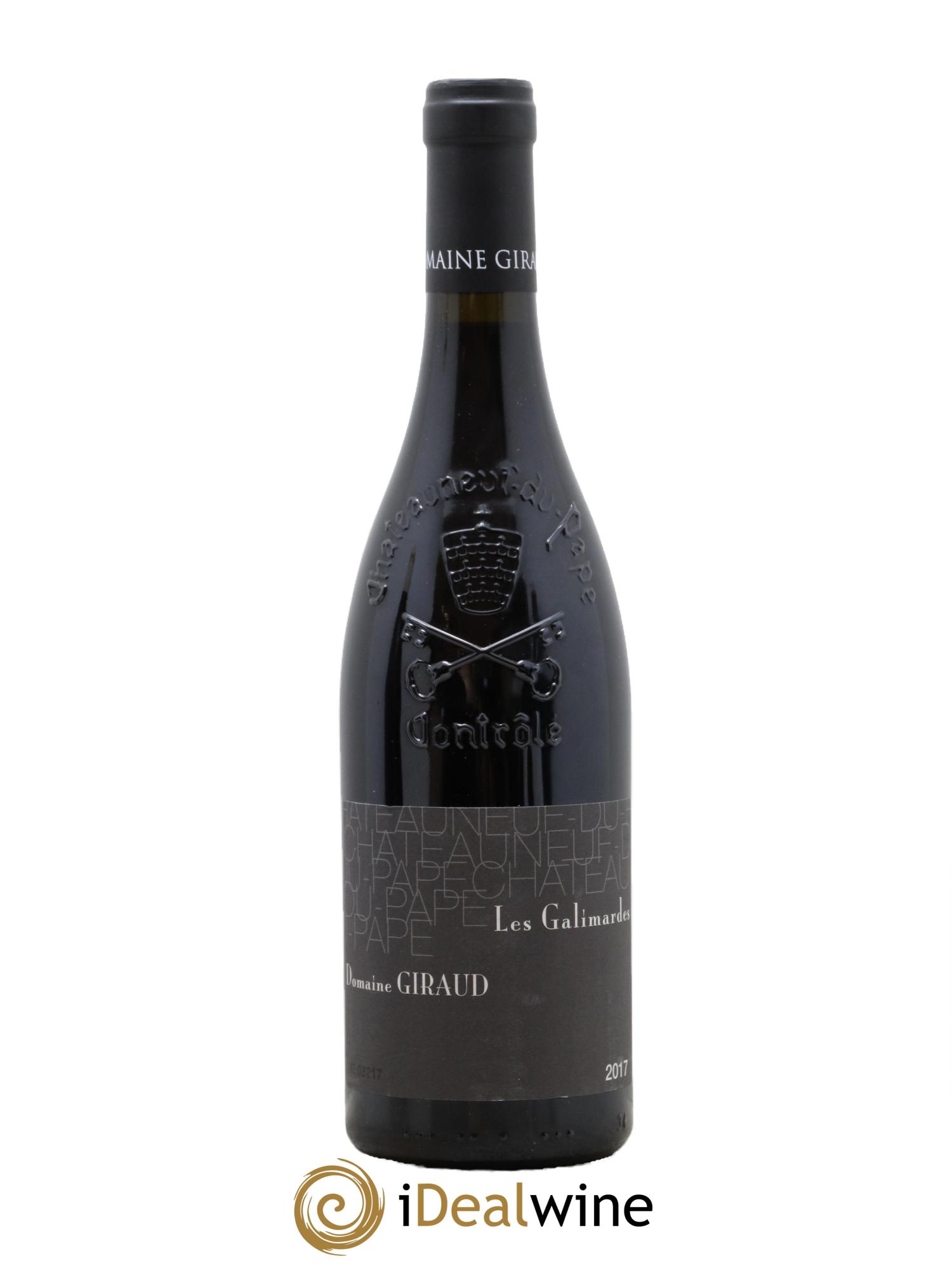 Châteauneuf-du-Pape Les Galimardes Giraud 2017 - Lot de 1 bouteille - 0