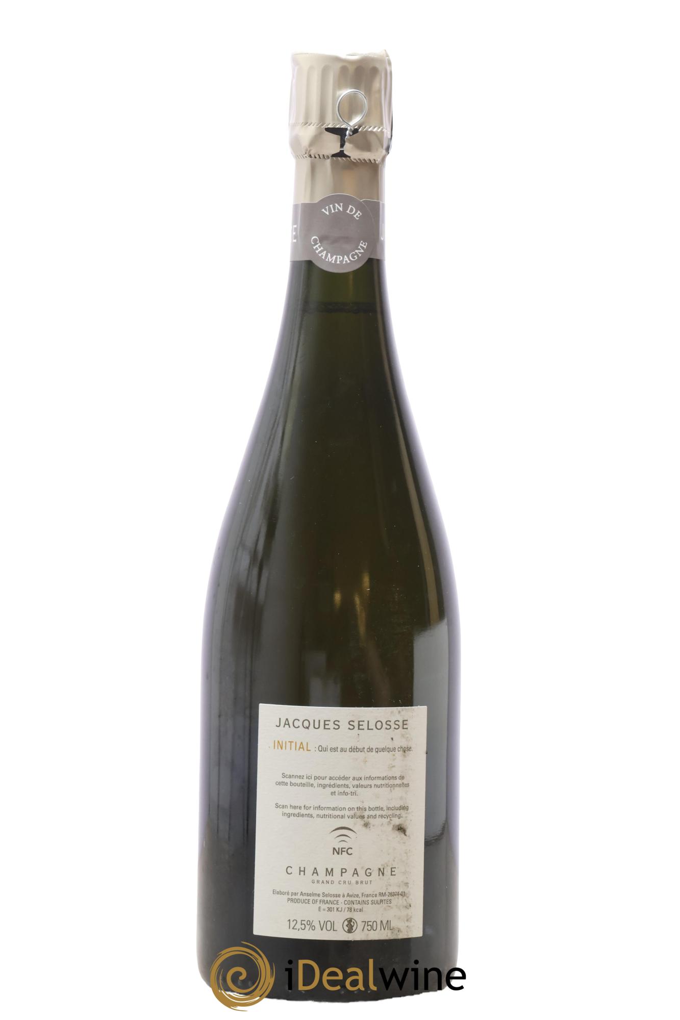 Initial Brut Jacques Selosse - Lot de 1 bouteille - 1