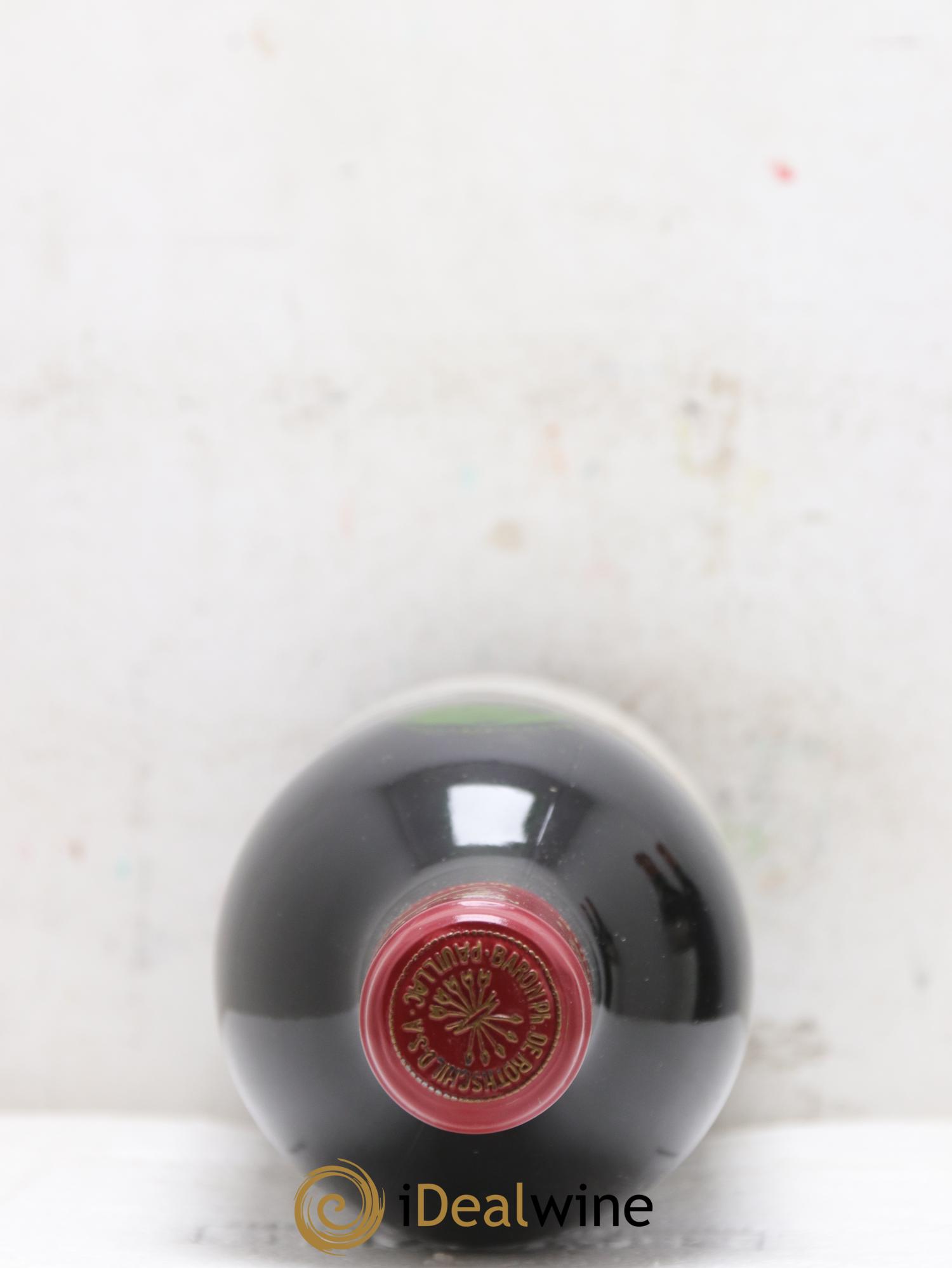 Château Mouton Rothschild 1er Grand Cru Classé 1986 - Lot de 3 bouteilles - 1