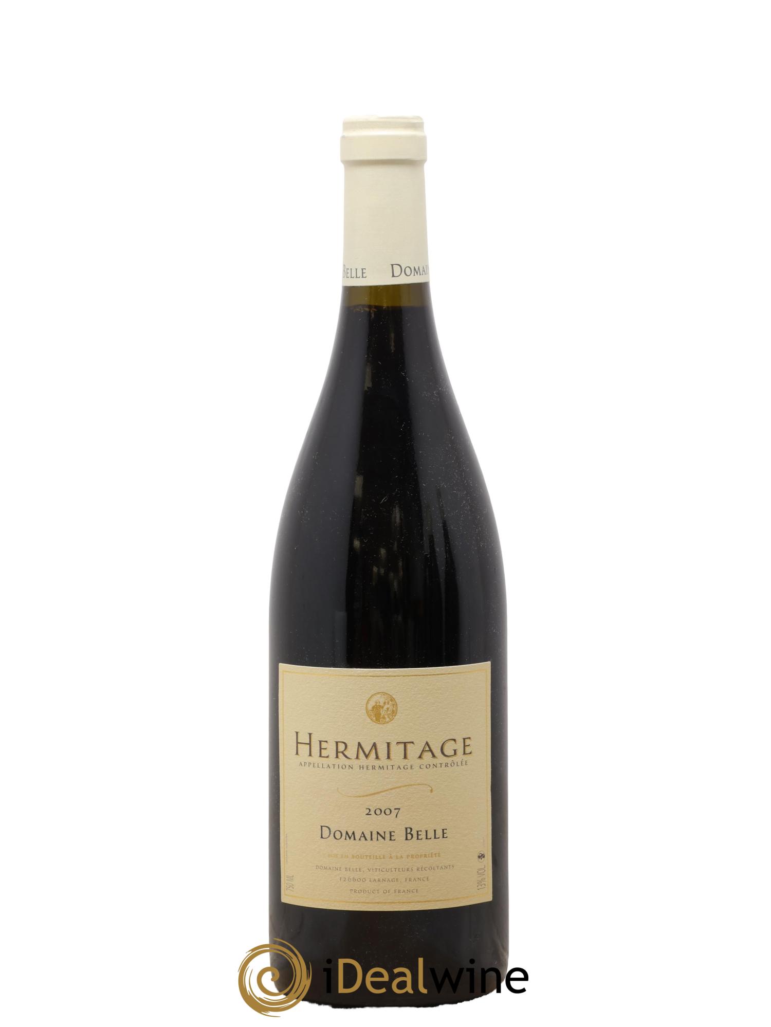 Hermitage Domaine Belle 2007 - Lot of 1 bottle - 0