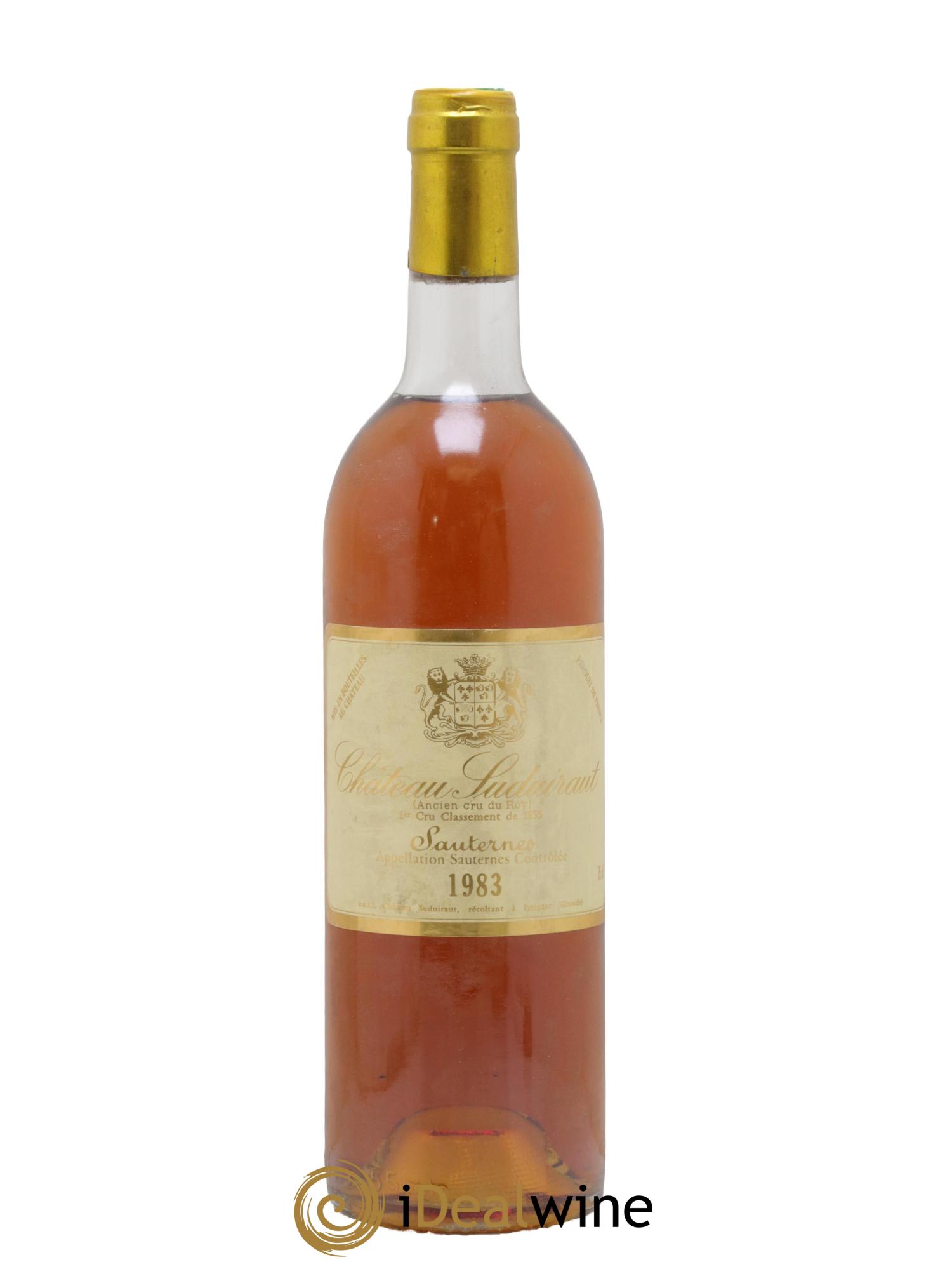 Château Suduiraut 1er Grand Cru Classé 1983 - Lotto di 1 bottiglia - 0