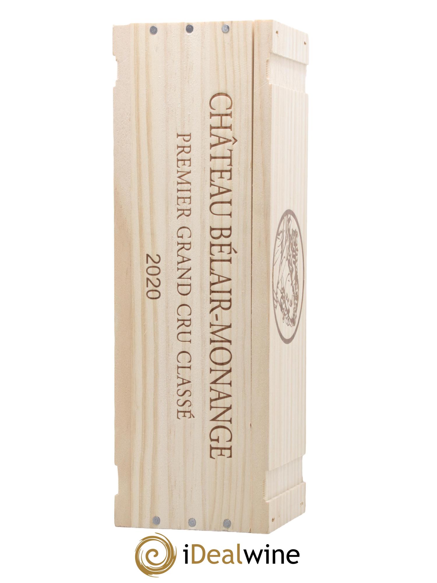 Château Belair (Belair-Monange) 1er Grand Cru Classé B 2020 - Lotto di 1 bottiglia - 1