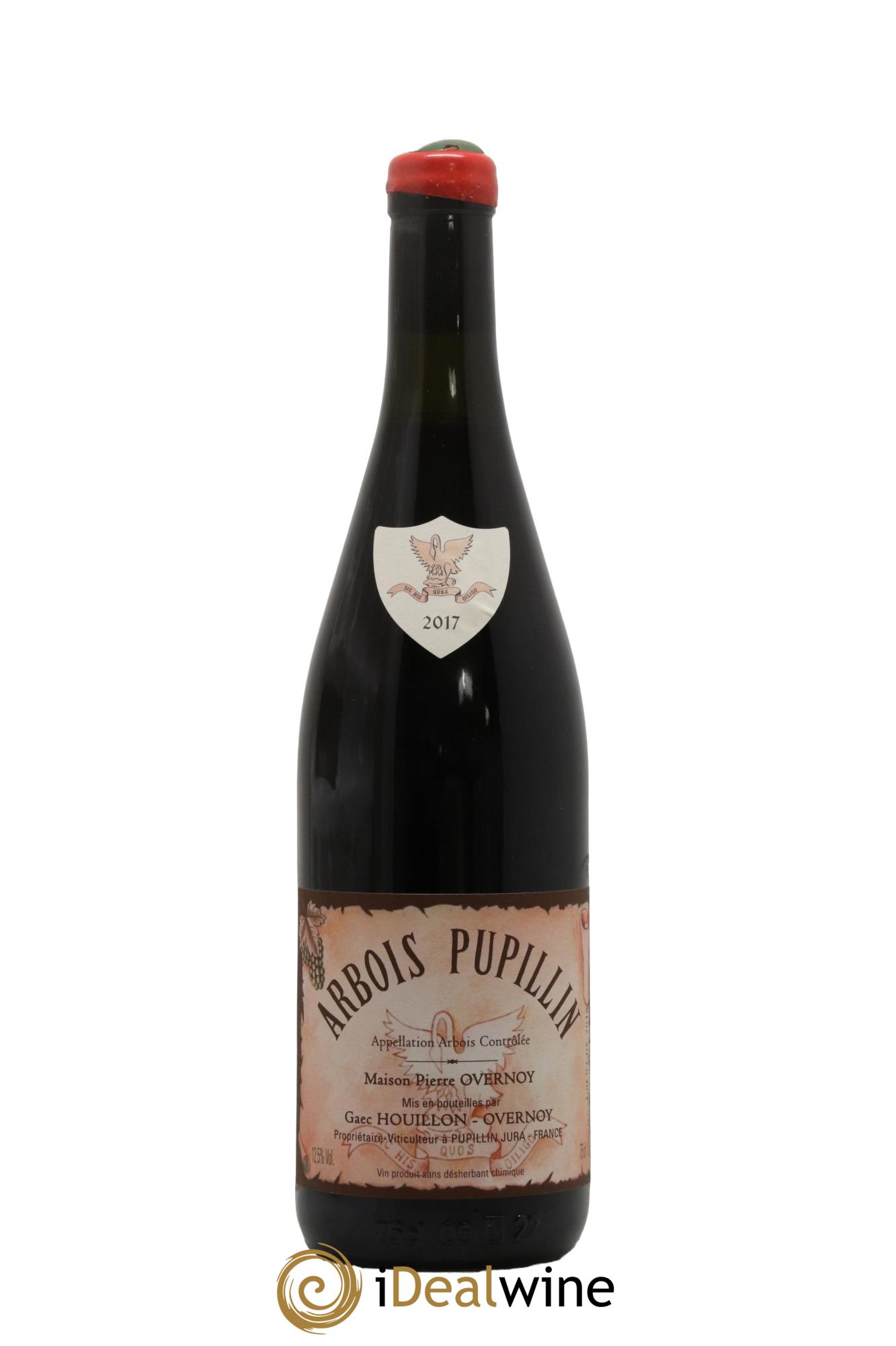 Arbois Pupillin Poulsard (cire rouge) Overnoy-Houillon (Domaine) 2017 - Lot of 1 bottle - 0