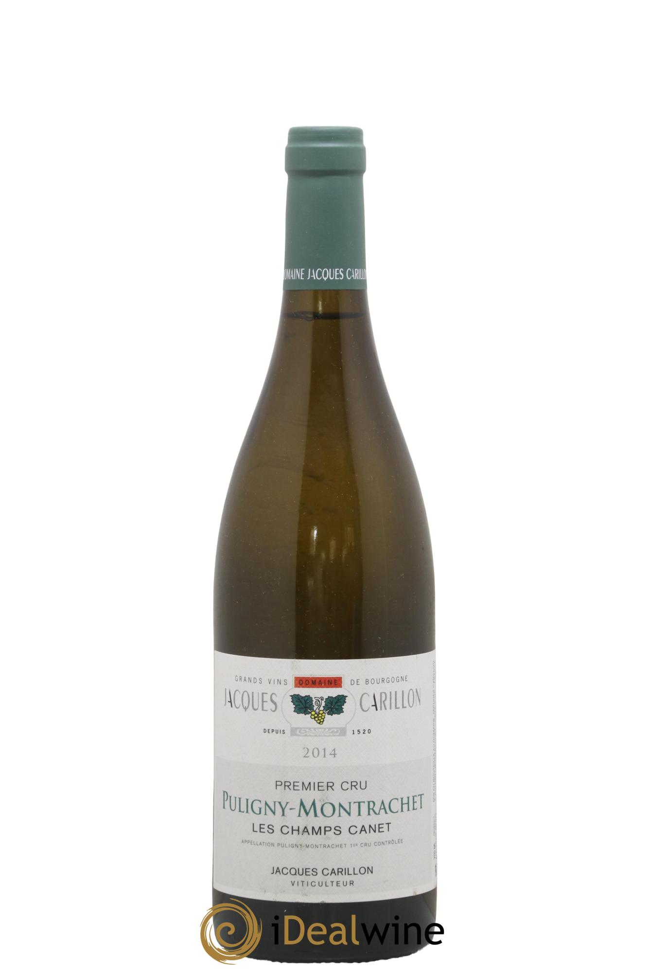 Puligny-Montrachet 1er Cru Les Champs Canet Jacques Carillon (Domaine) 2014 - Posten von 1 Flasche - 0