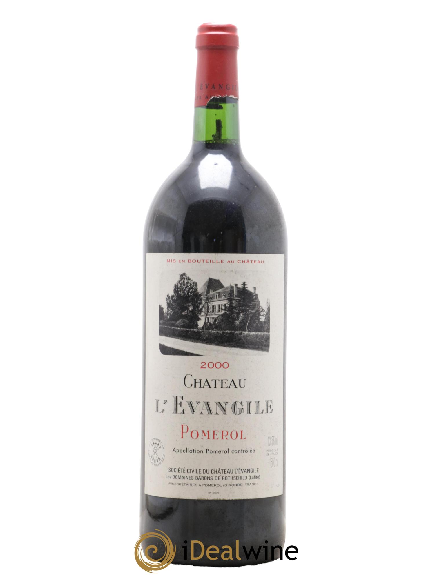 Château l' Évangile 2000 - Lot de 1 magnum - 0