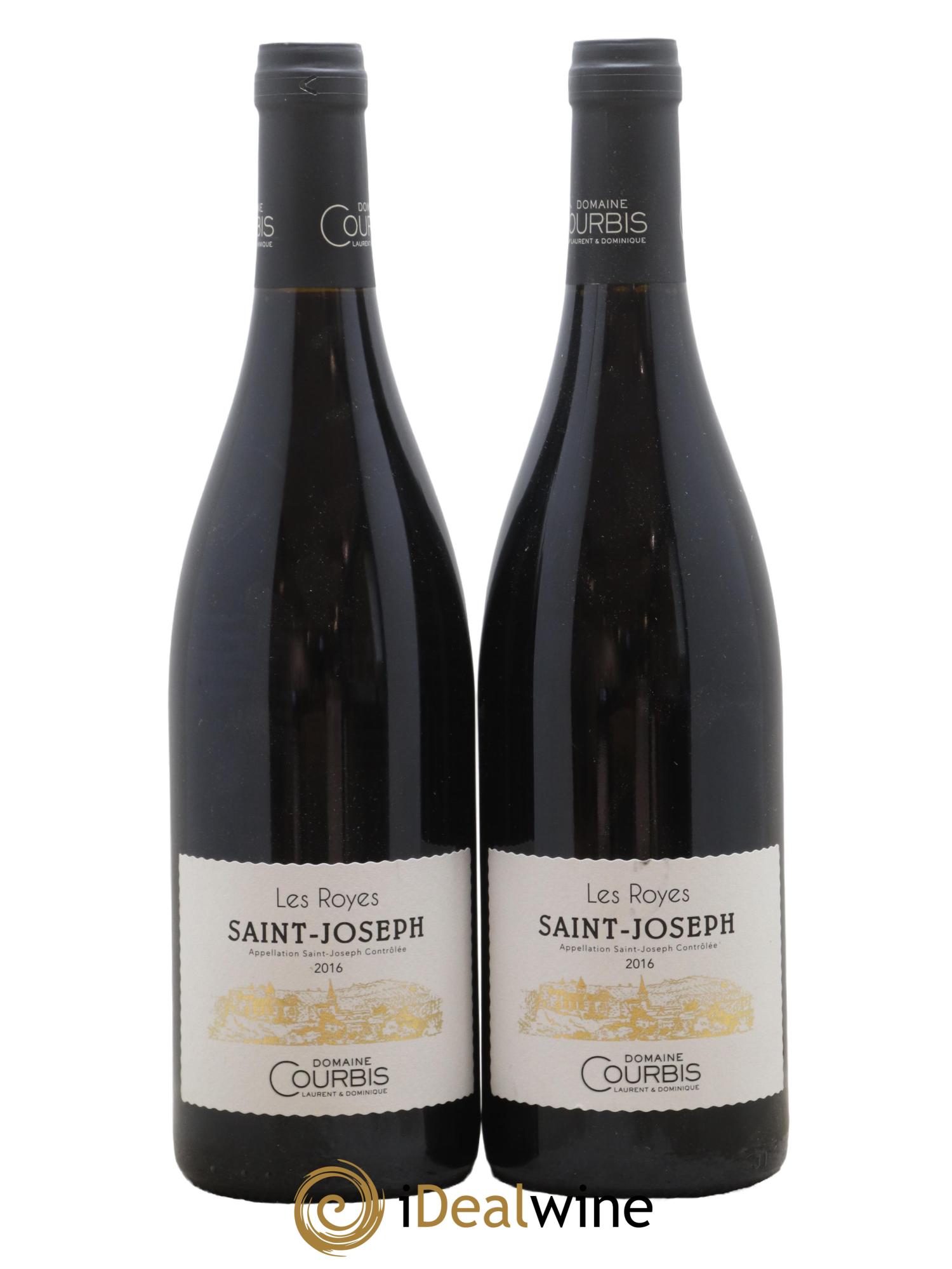 Saint-Joseph Les Royes Domaine Courbis 2016 - Lot de 2 bouteilles - 0