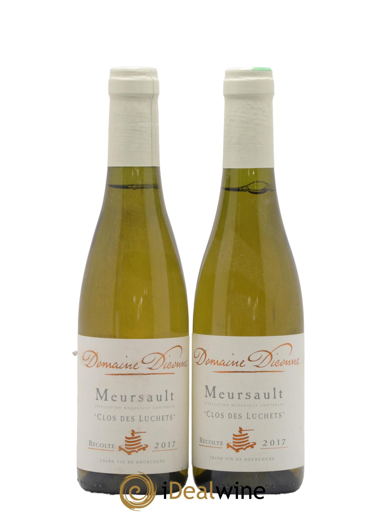 Meursault Clos des Luchets Domaine Diconne 2017 - Posten von 2 Demi-Flaschen - 0