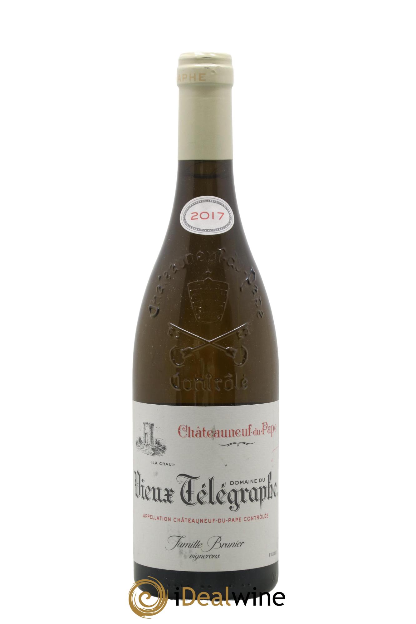 Châteauneuf-du-Pape Vieux Télégraphe (Domaine du) Vignobles Brunier 2017 - Lotto di 1 bottiglia - 0