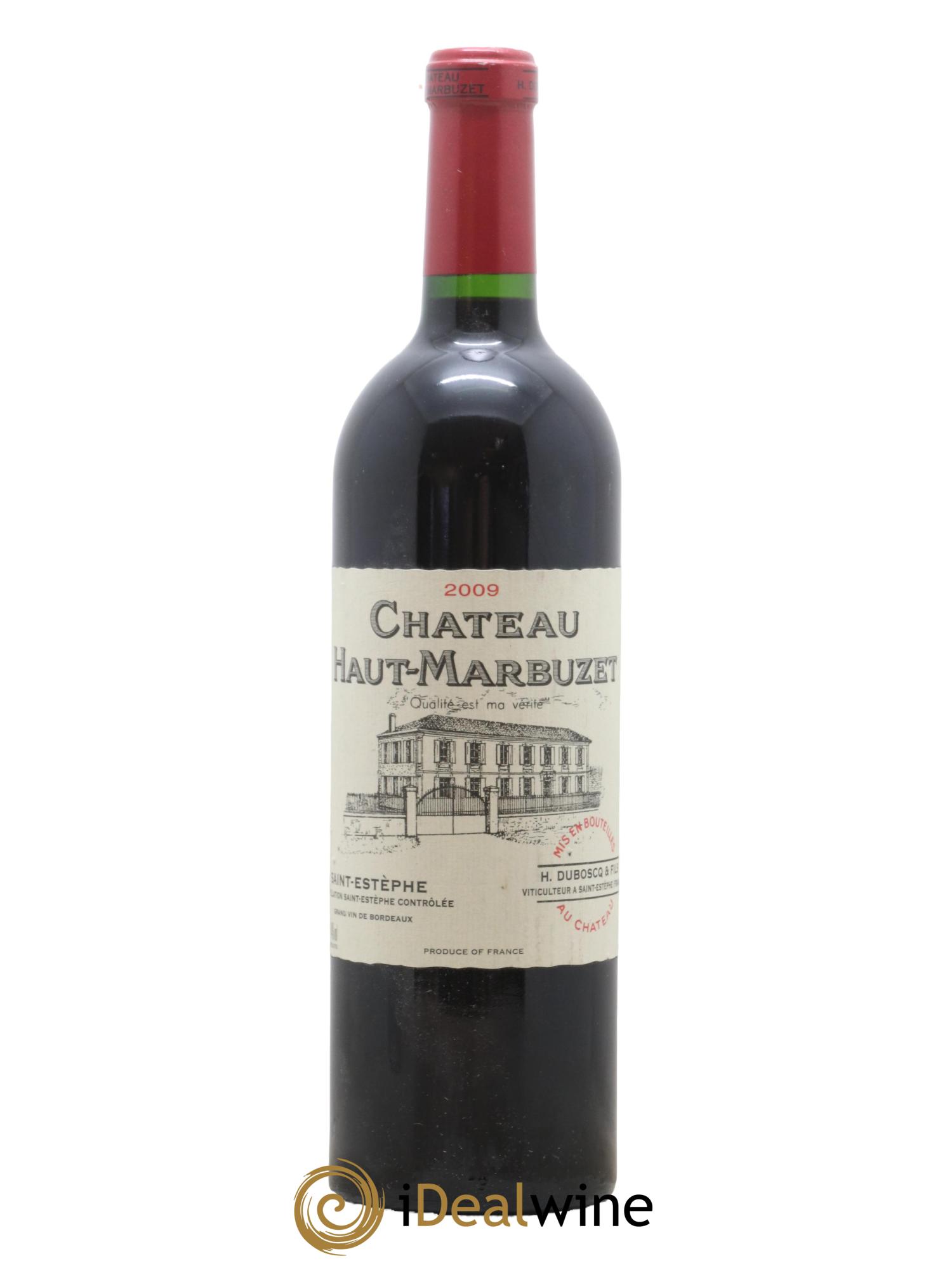 Château Haut Marbuzet 2009 - Lot de 1 bouteille - 0