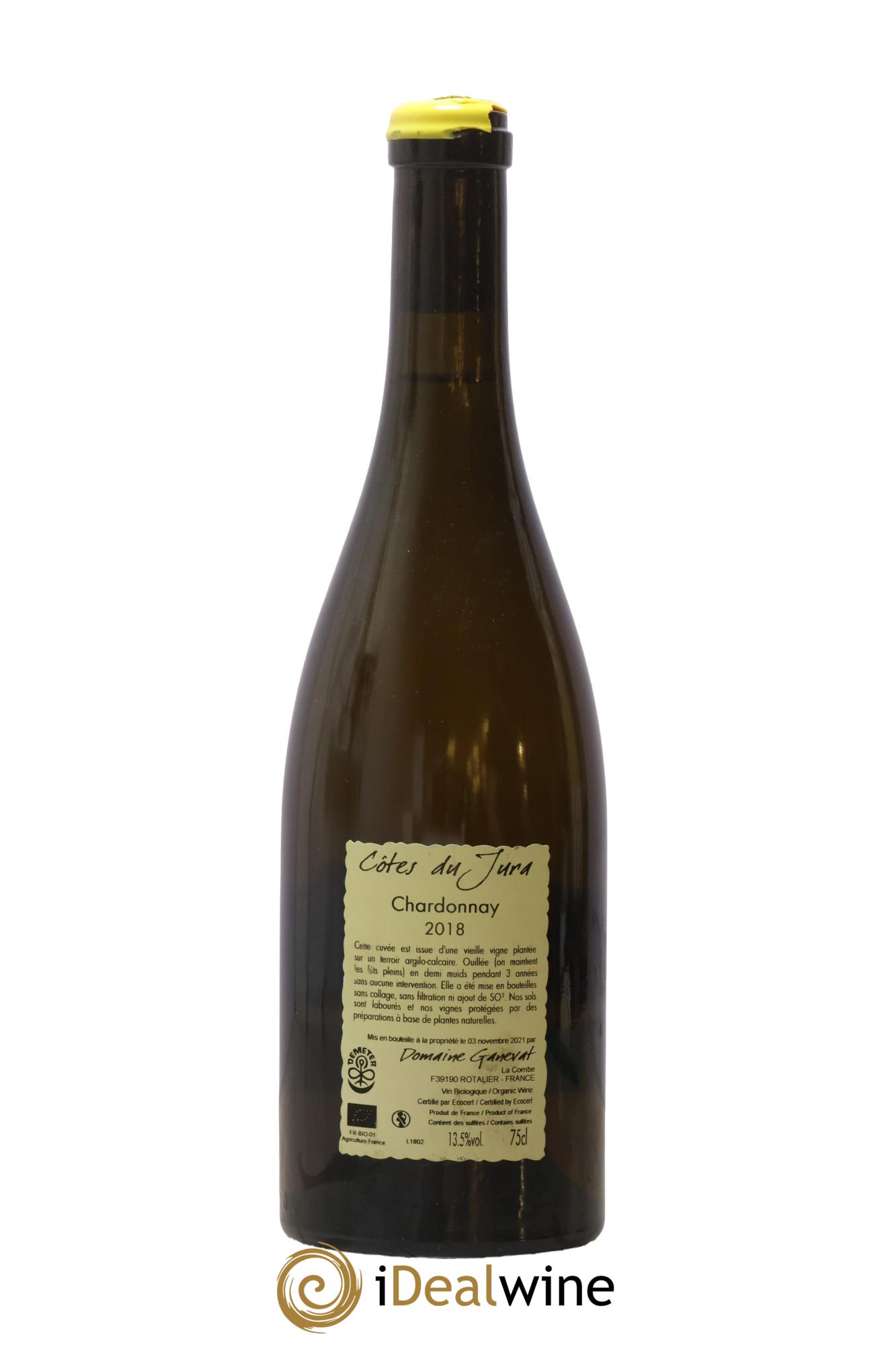 Côtes du Jura Les Chamois du Paradis Jean-François Ganevat (Domaine) 2018 - Lot de 1 bouteille - 1