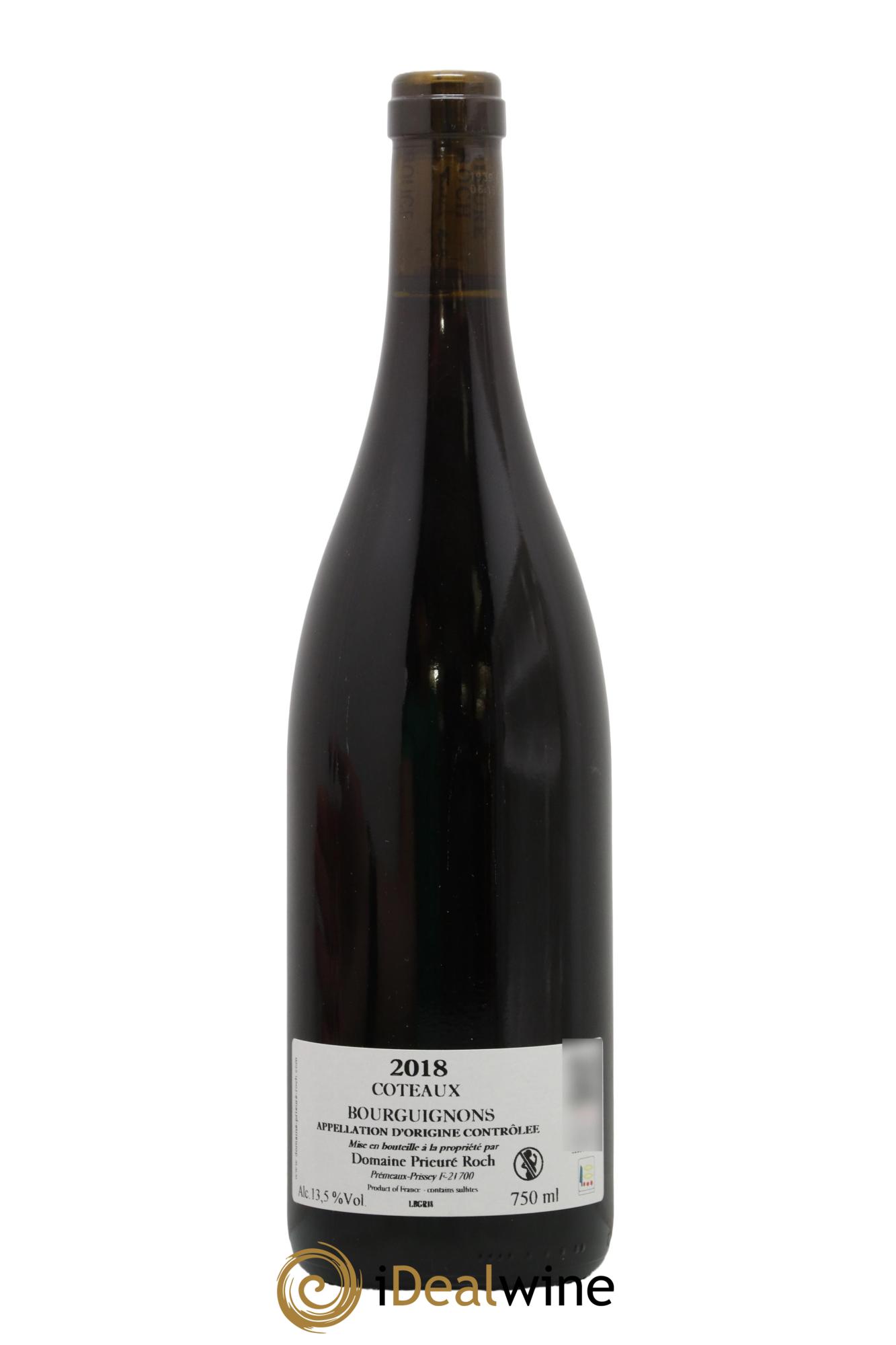 Coteaux Bourguignons Prieuré Roch 2018 - Lot de 1 bouteille - 1