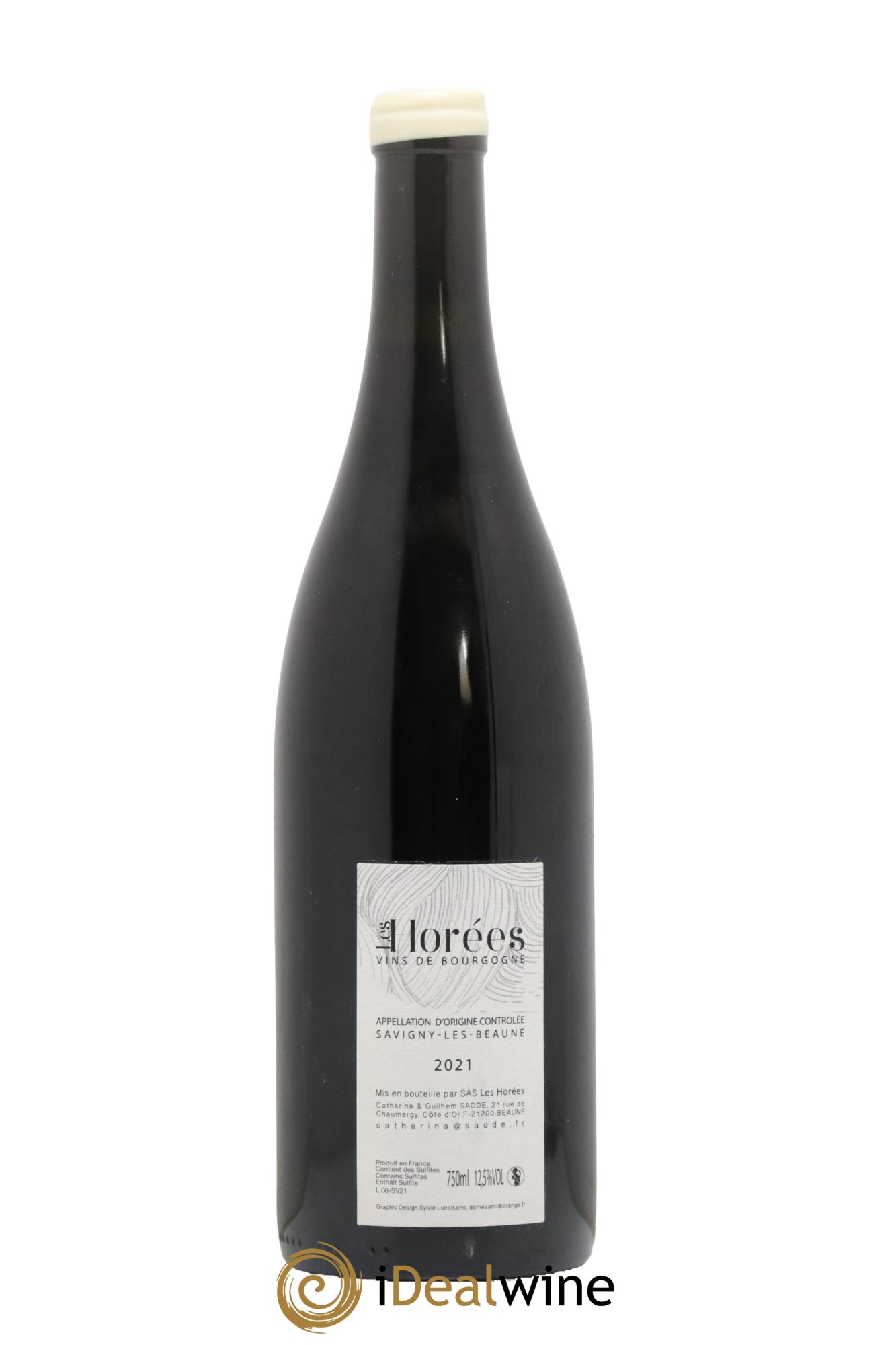 Savigny-lès-Beaune Les Vermots Les Horées 2021 - Lot de 1 bouteille - 1