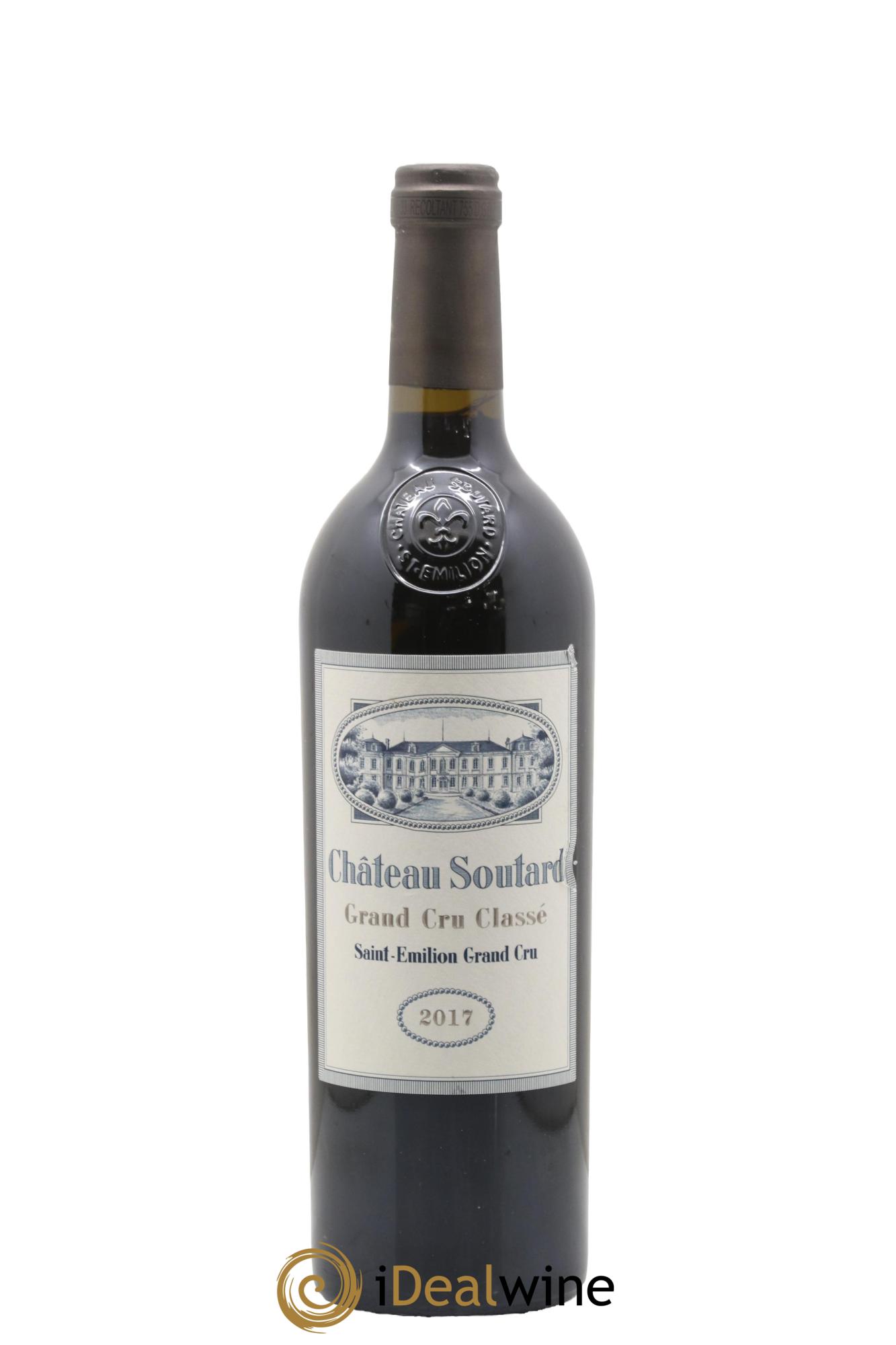 Château Soutard Grand Cru Classé 2017 - Lot de 1 bouteille - 0