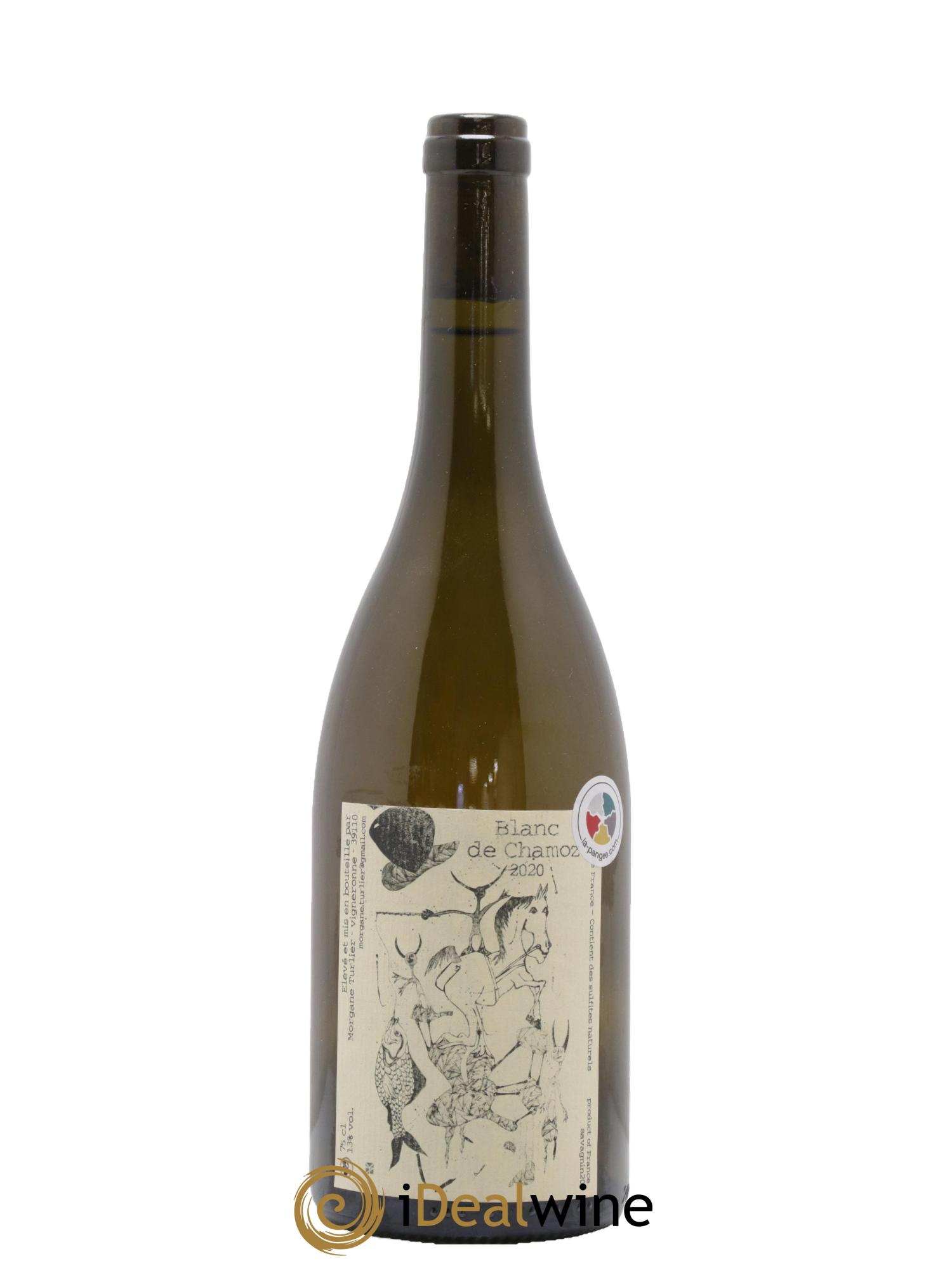 Vin de France Blanc de Chamoz Savagnin Morgane Turlier 2020 - Posten von 1 Flasche - 0