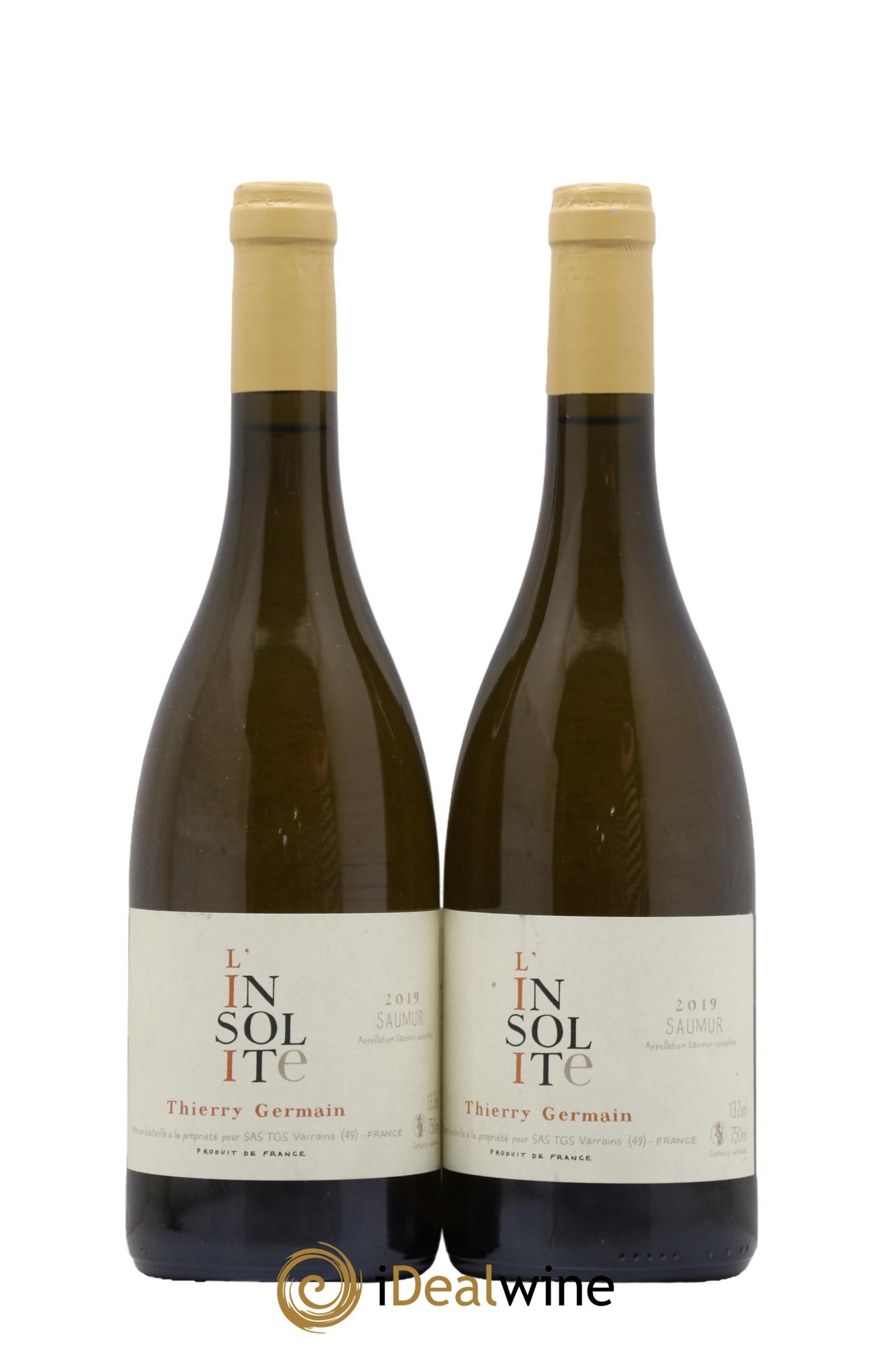 Saumur Insolite Domaine des Roches Neuves - Thierry Germain 2019 - Lot de 2 bouteilles - 0
