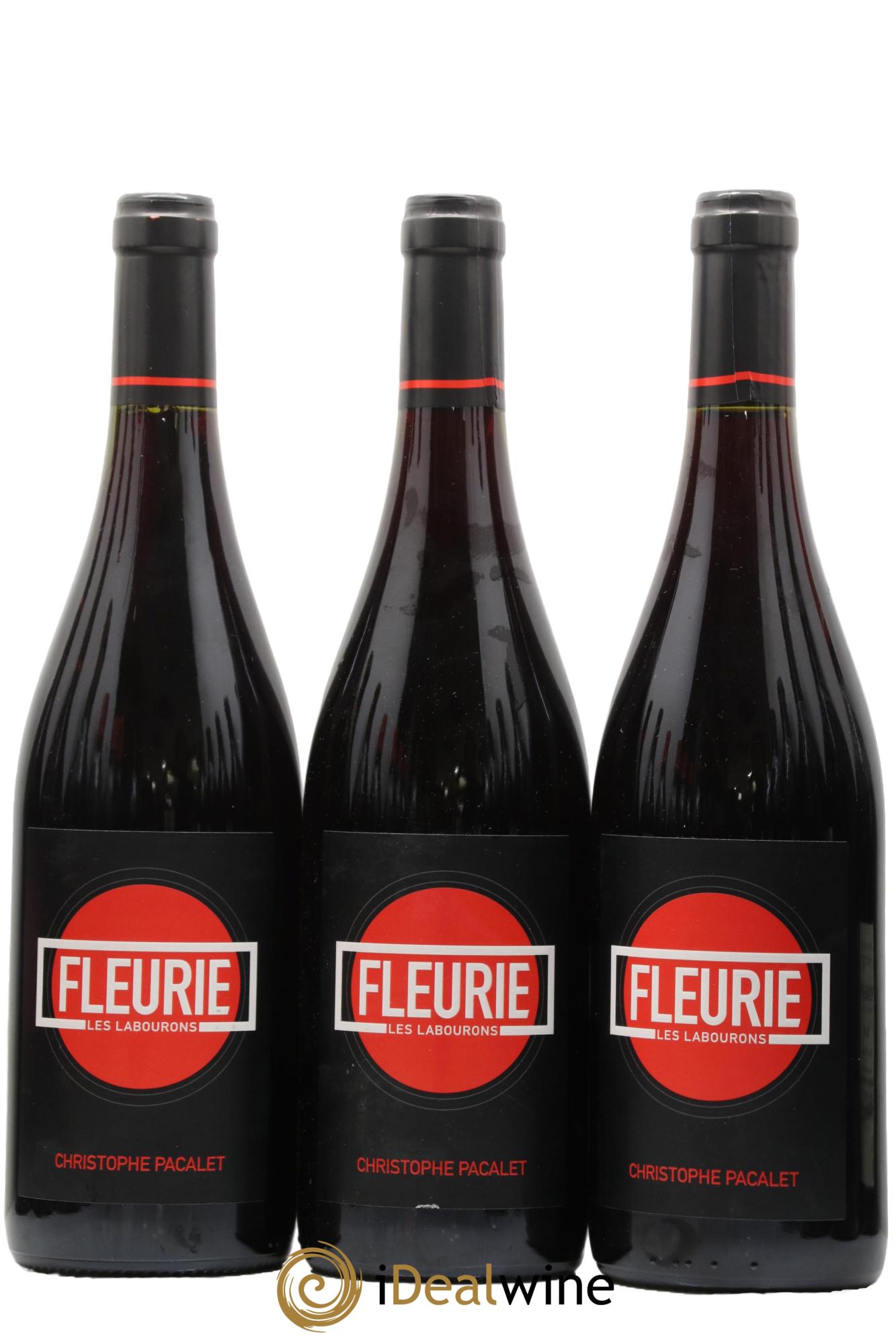Fleurie Les Labourons Christophe Pacalet 2018 - Lot de 3 bouteilles - 0