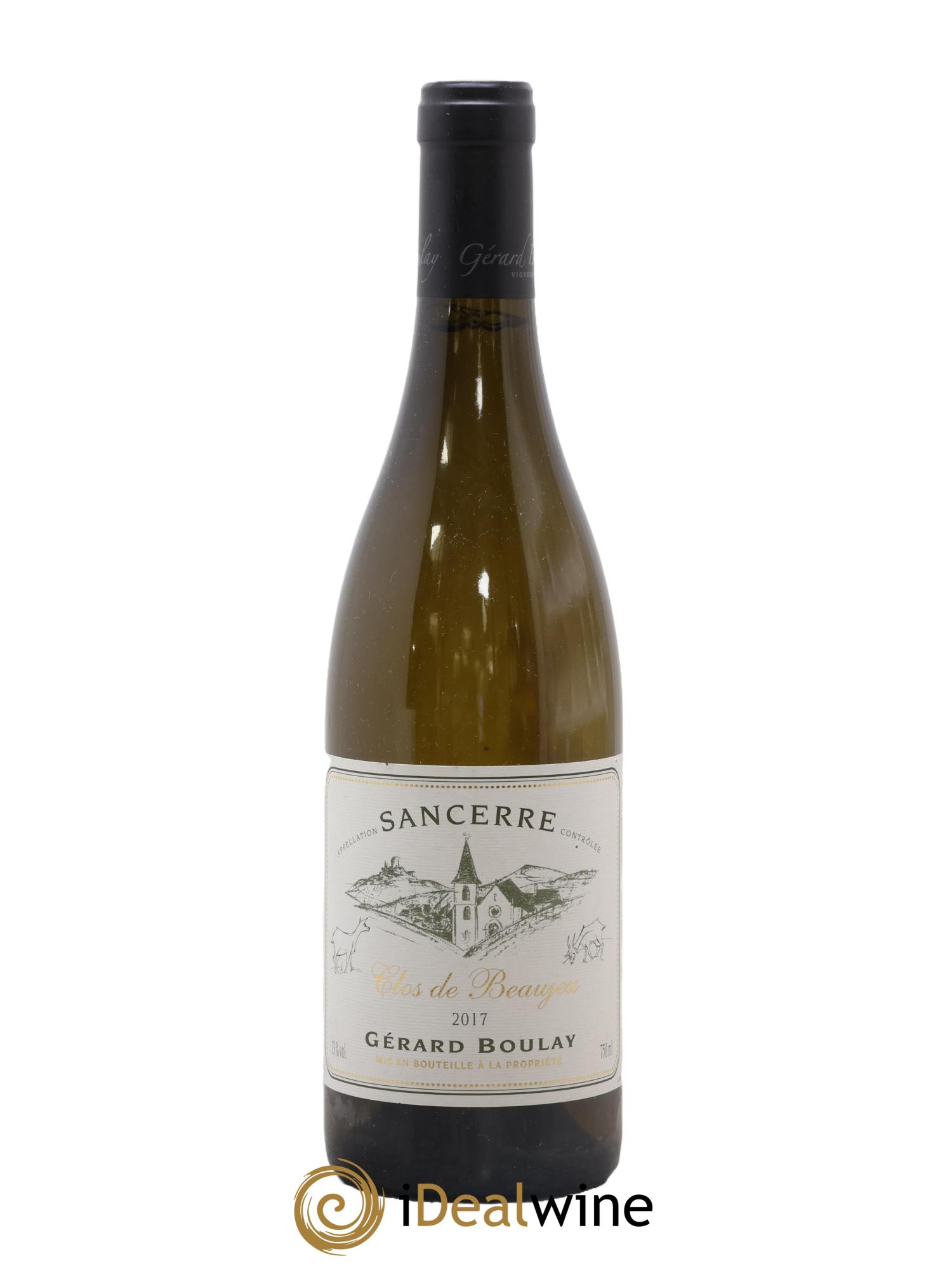 Sancerre Clos de Beaujeu Gérard Boulay 2017 - Lot de 1 bouteille - 0
