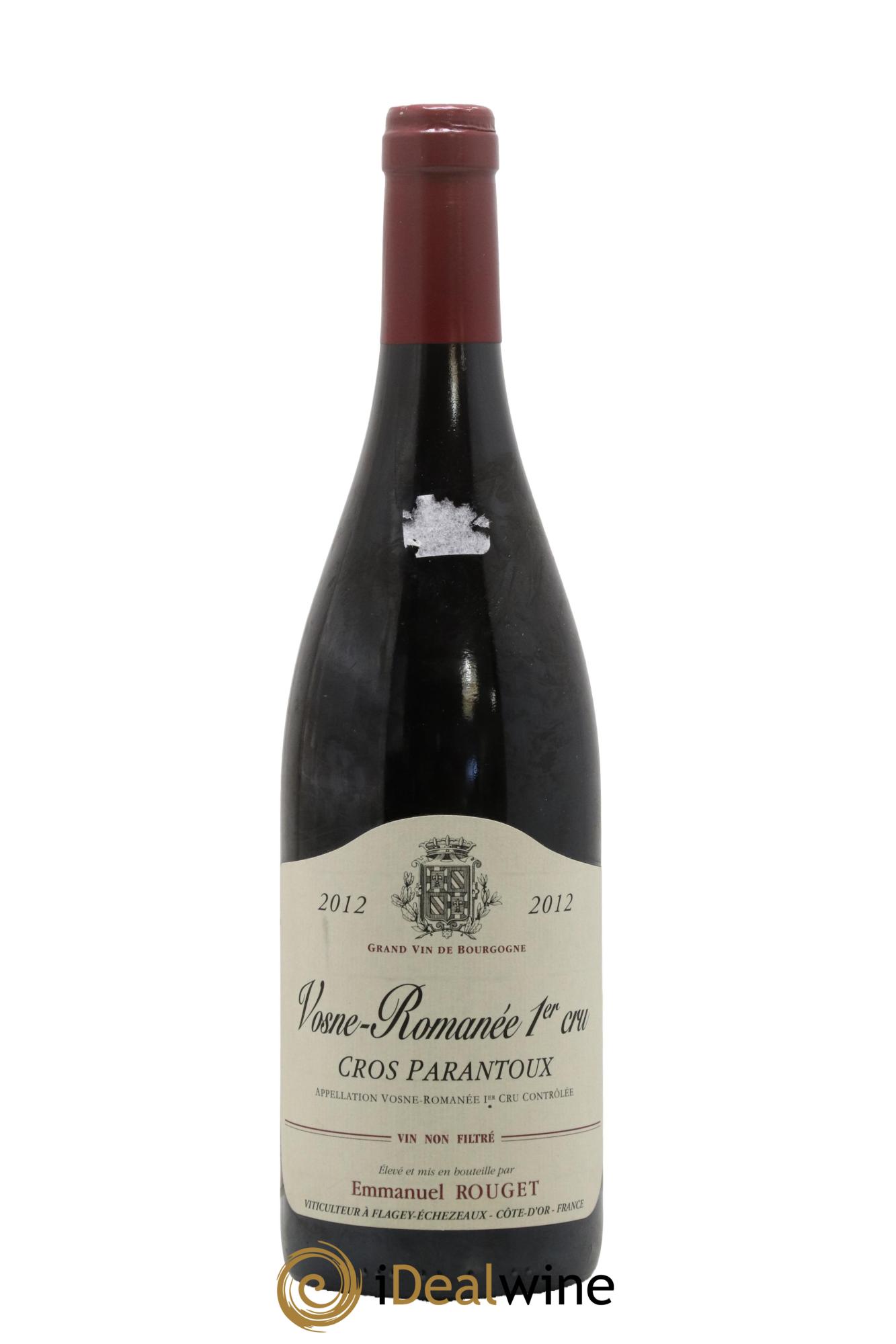 Vosne-Romanée 1er Cru Cros Parantoux Emmanuel Rouget 2012 - Lotto di 1 bottiglia - 0