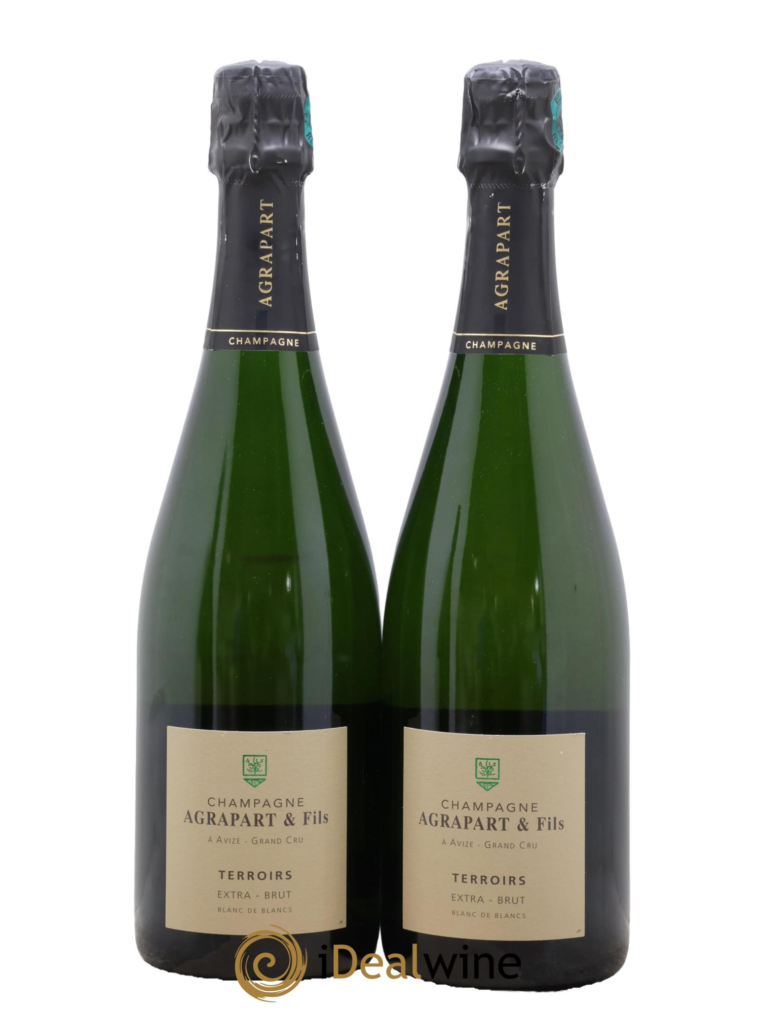 Terroirs Blanc de Blancs Extra-Brut Agrapart & Fils - Lotto di 2 bottiglie - 0