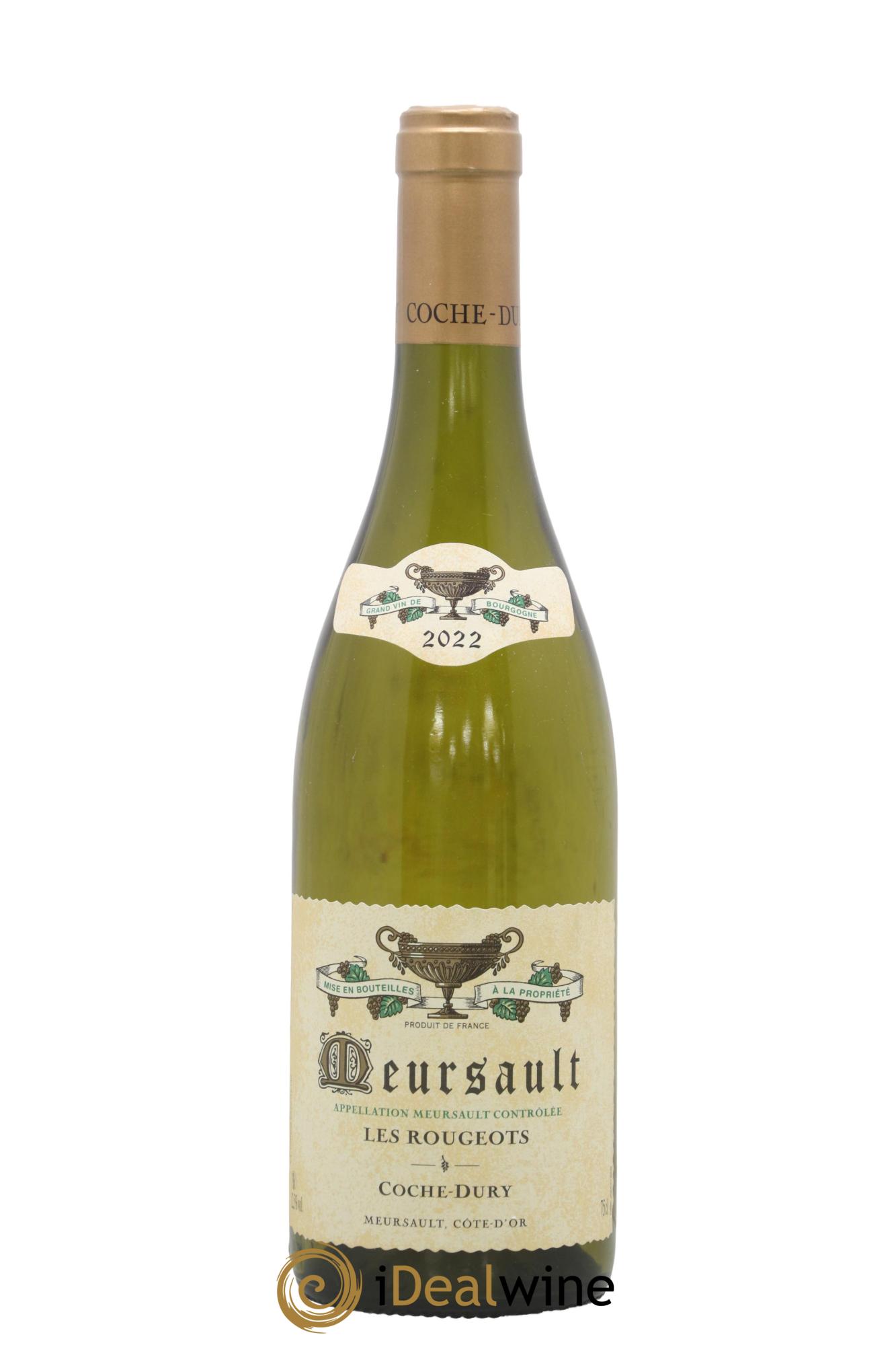 Meursault Les Rougeots Coche Dury (Domaine) 2022 - Lot de 1 bouteille - 0