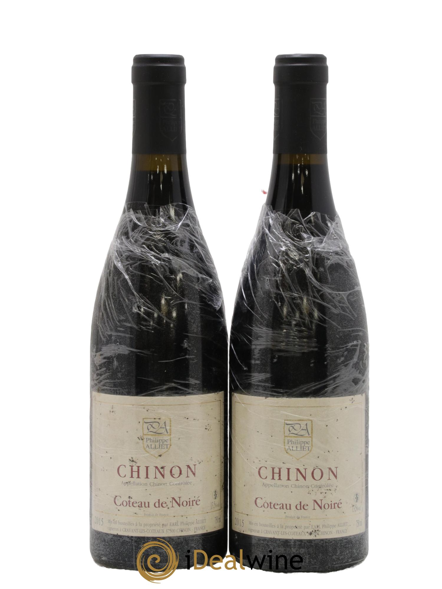 Chinon Coteau de Noiré Philippe Alliet 2015 - Posten von 2 Flaschen - 0