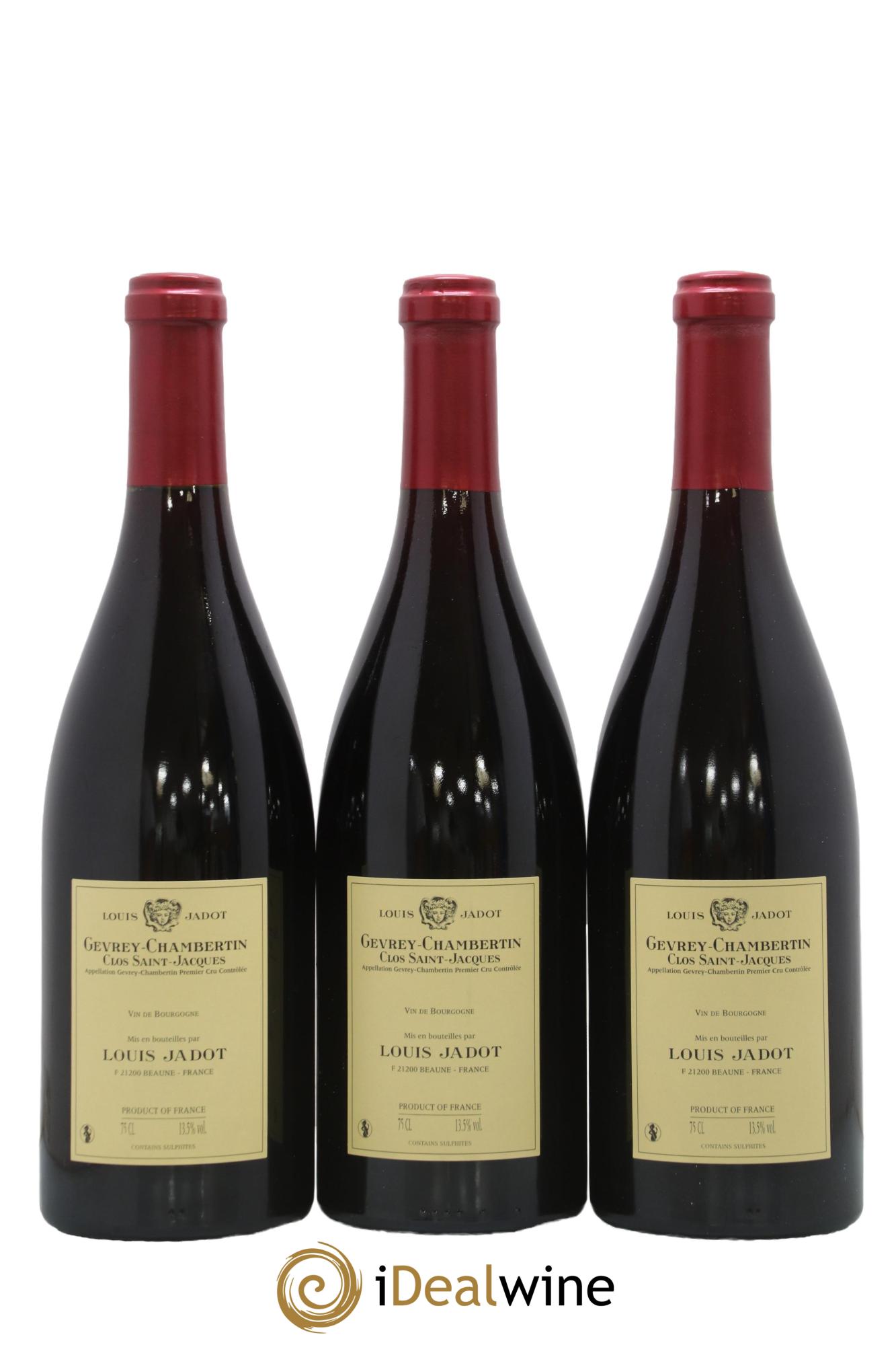 Gevrey-Chambertin 1er Cru Clos Saint Jacques Domaine Louis Jadot  2011 - Lot de 6 bouteilles - 5
