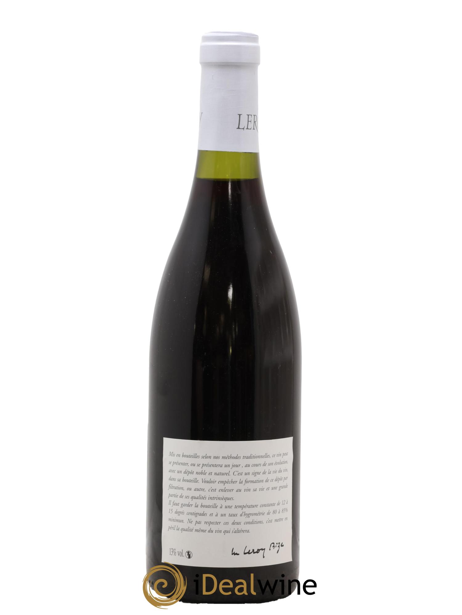 Vosne-Romanée Leroy SA  2009 - Posten von 1 Flasche - 1