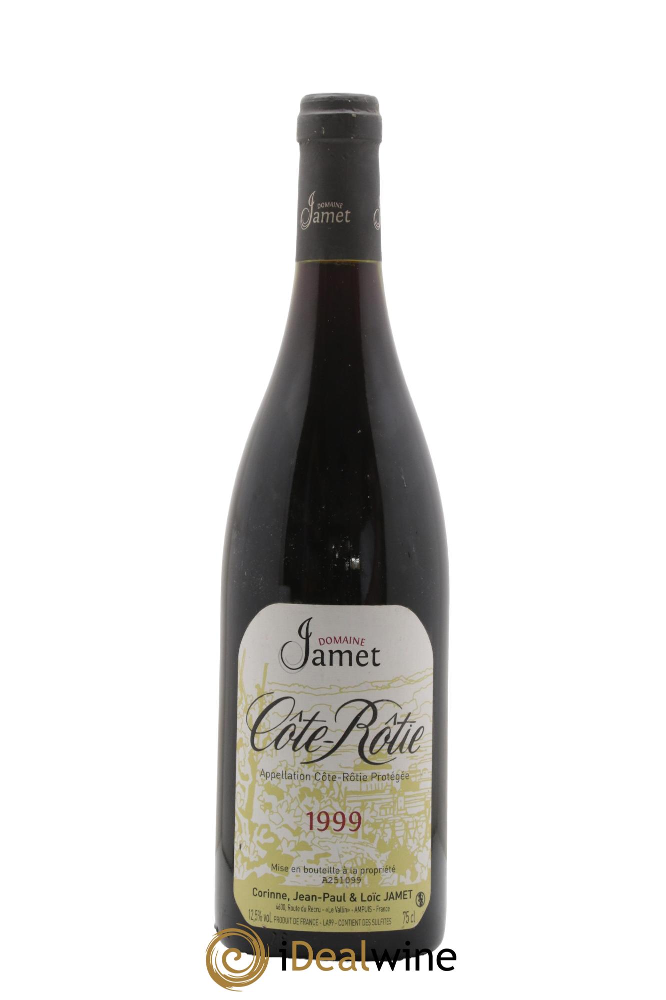 Côte-Rôtie Jamet (Domaine) 1999 - Lot de 1 bouteille - 0