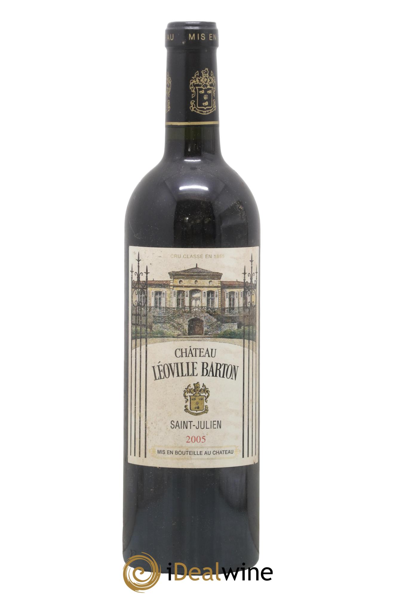 Château Léoville Barton 2ème Grand Cru Classé 2005 - Lot of 1 bottle - 0