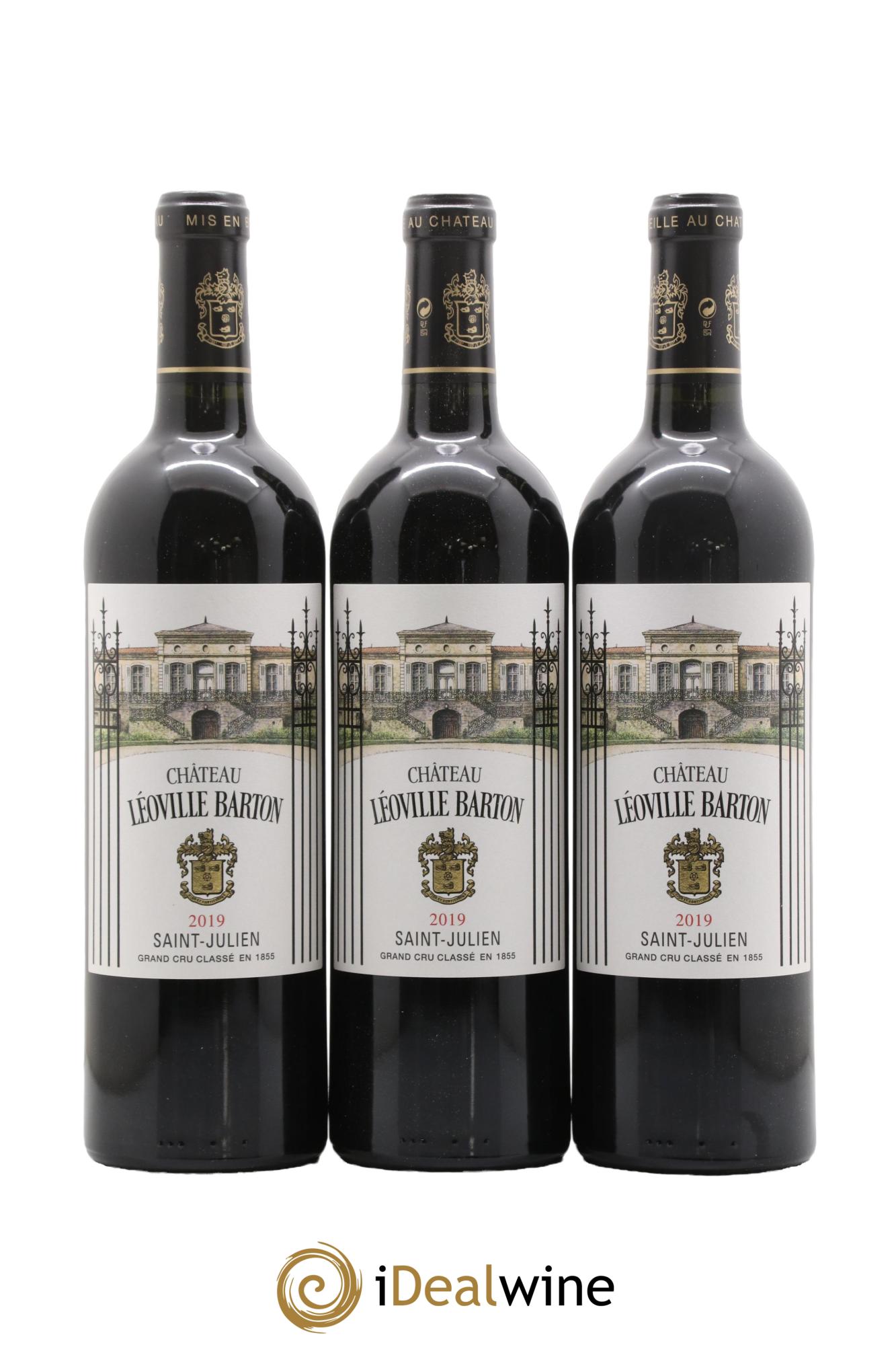 Château Léoville Barton 2ème Grand Cru Classé 2019 - Lot de 6 bouteilles - 1