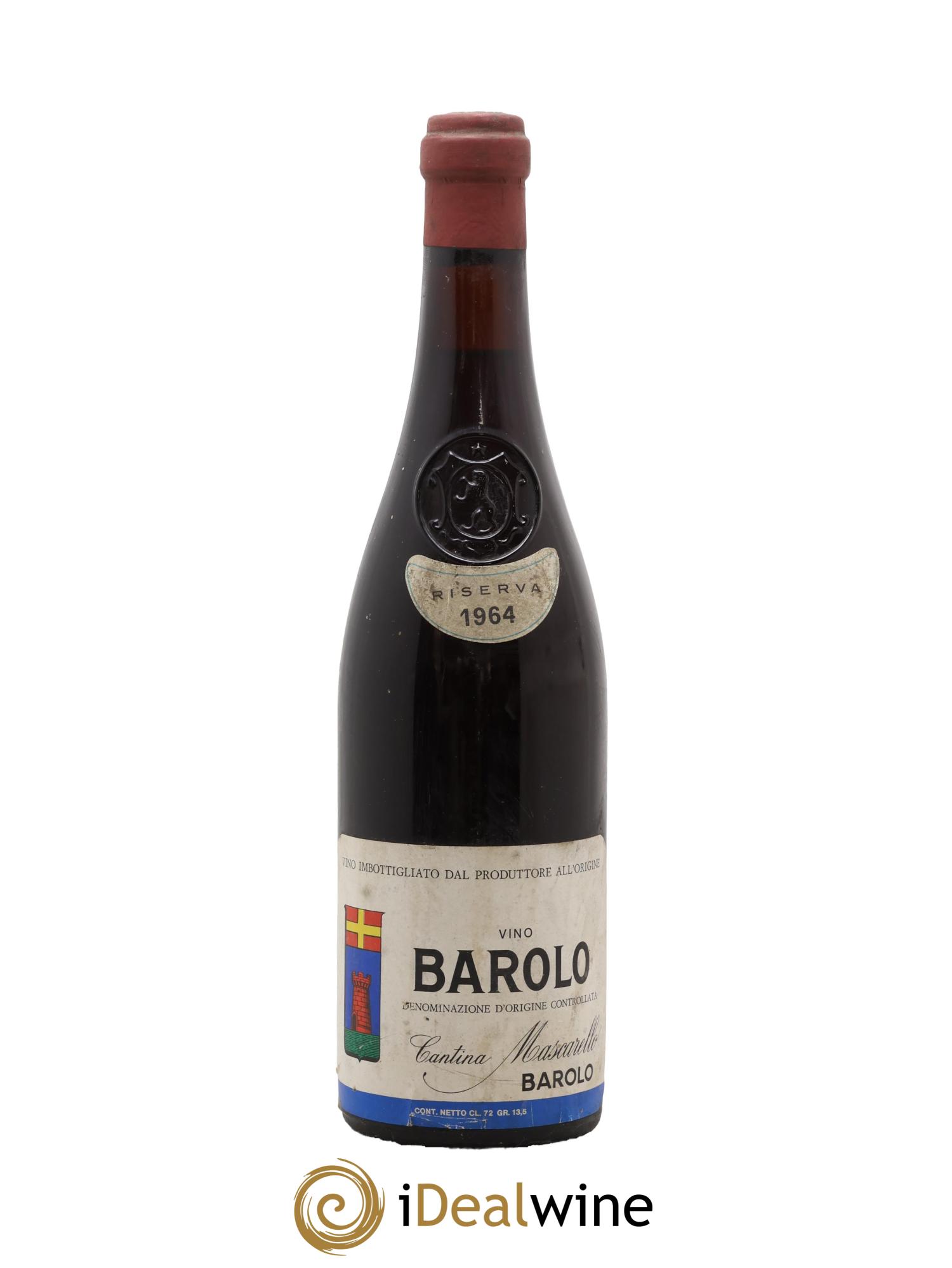 Barolo DOCG Riserva Bartolo Mascarello 1964 - Lotto di 1 bottiglia - 0