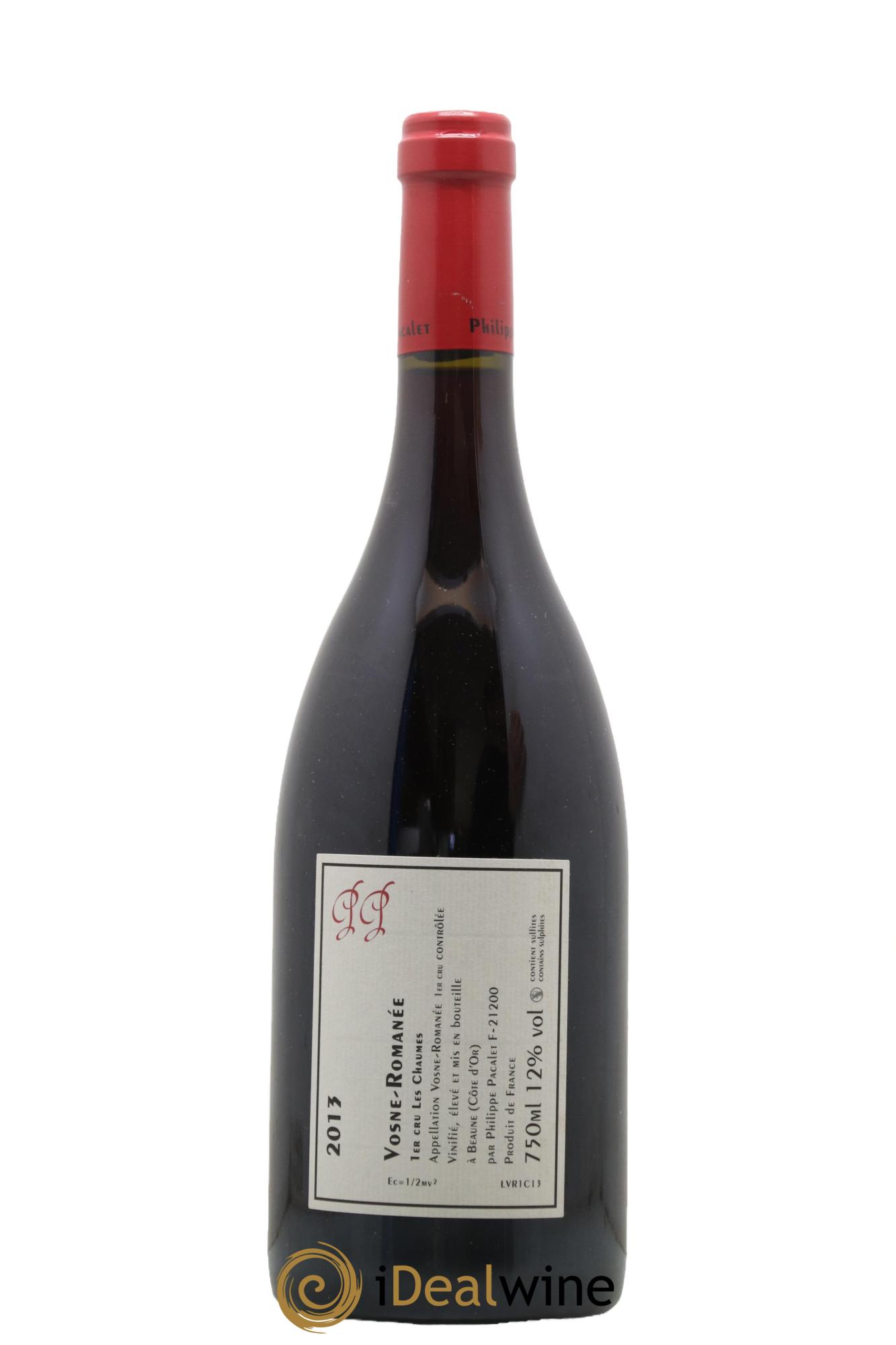 Vosne-Romanée 1er Cru Les Chaumes Philippe Pacalet  2013 - Lotto di 1 bottiglia - 1
