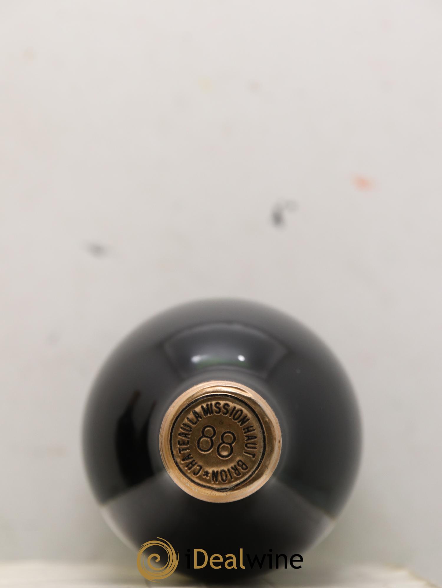 Château la Mission Haut-Brion Cru Classé de Graves 1988 - Lot de 2 bouteilles - 1