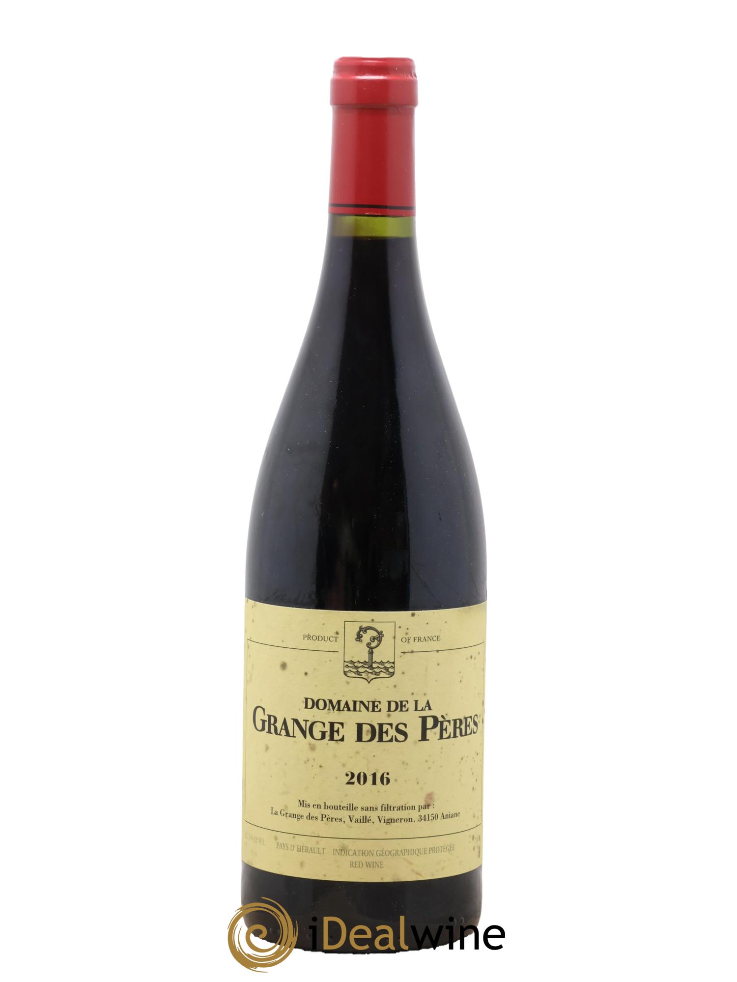 IGP Pays d'Hérault Grange des Pères Laurent Vaillé 2016 - Lot of 1 bottle - 0