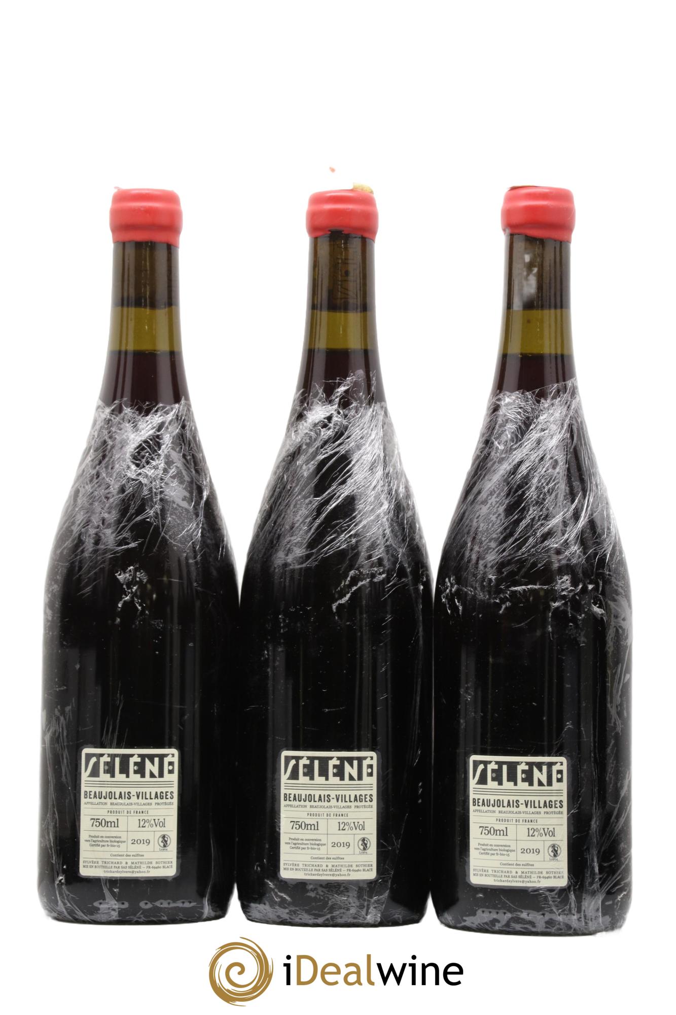Beaujolais Villages Séléné 2019 - Lot de 3 bouteilles - 1